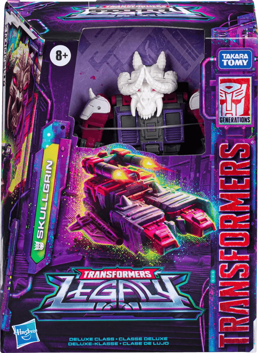 Hasbro Transformers Legacy: Deluxe Class - Skullgrin Action Figure