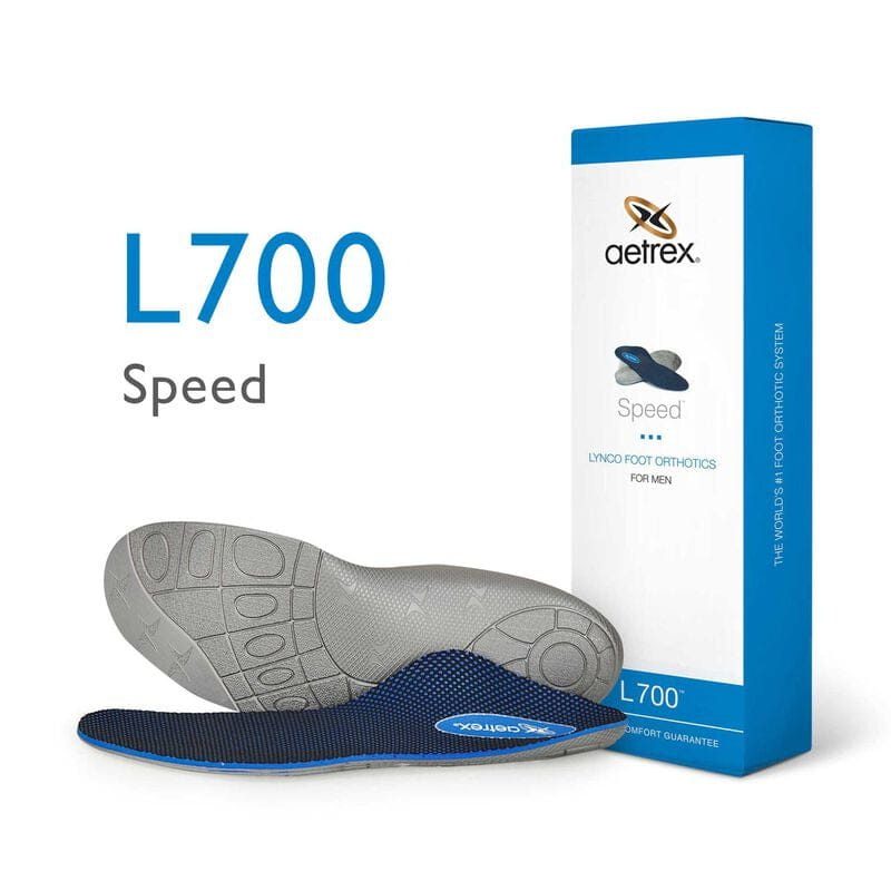 Aetrex L700 Men's Speed Orthotics - Insole For Running (Support For Medium & High Arches)