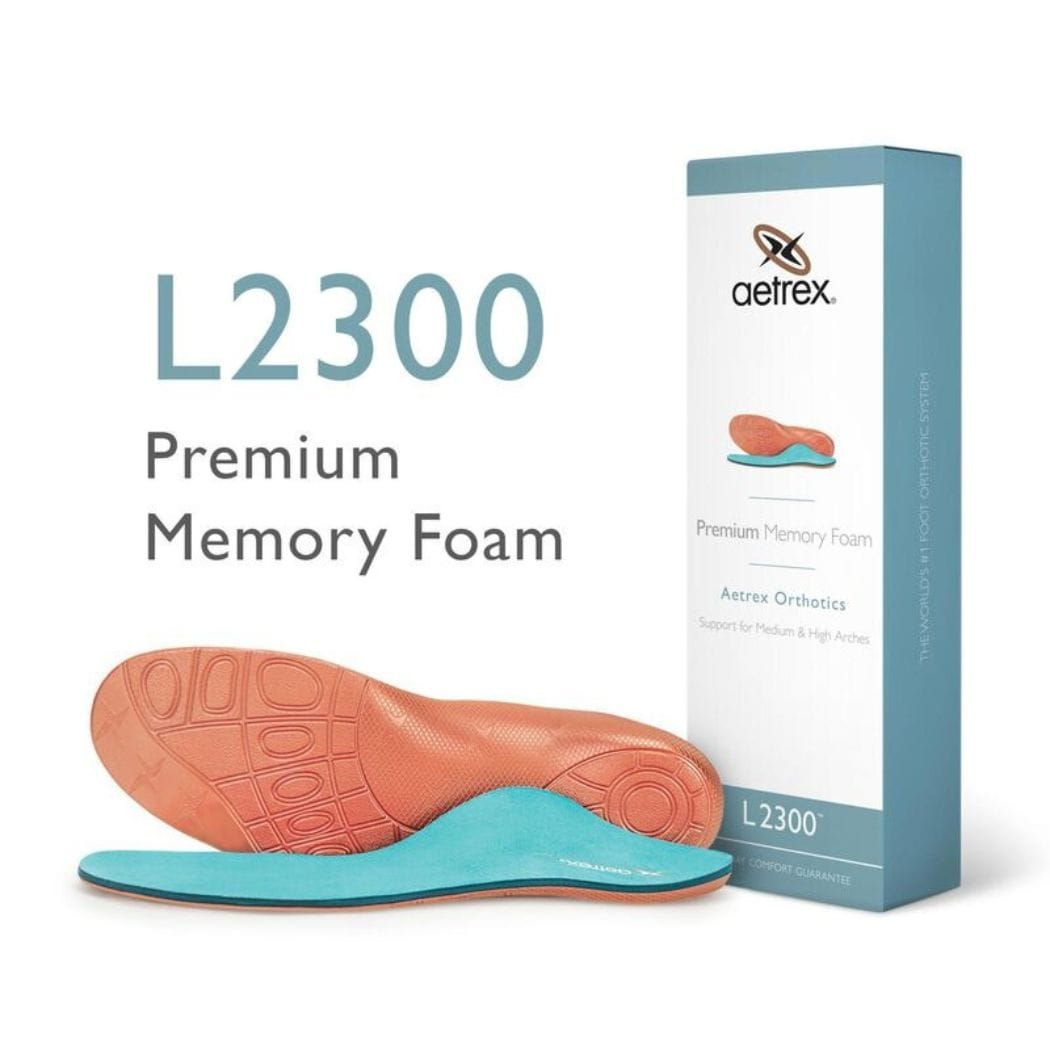 Aetrex L2300 Men's Lynco Premium Memory Foam (Support For Medium & High Arches)