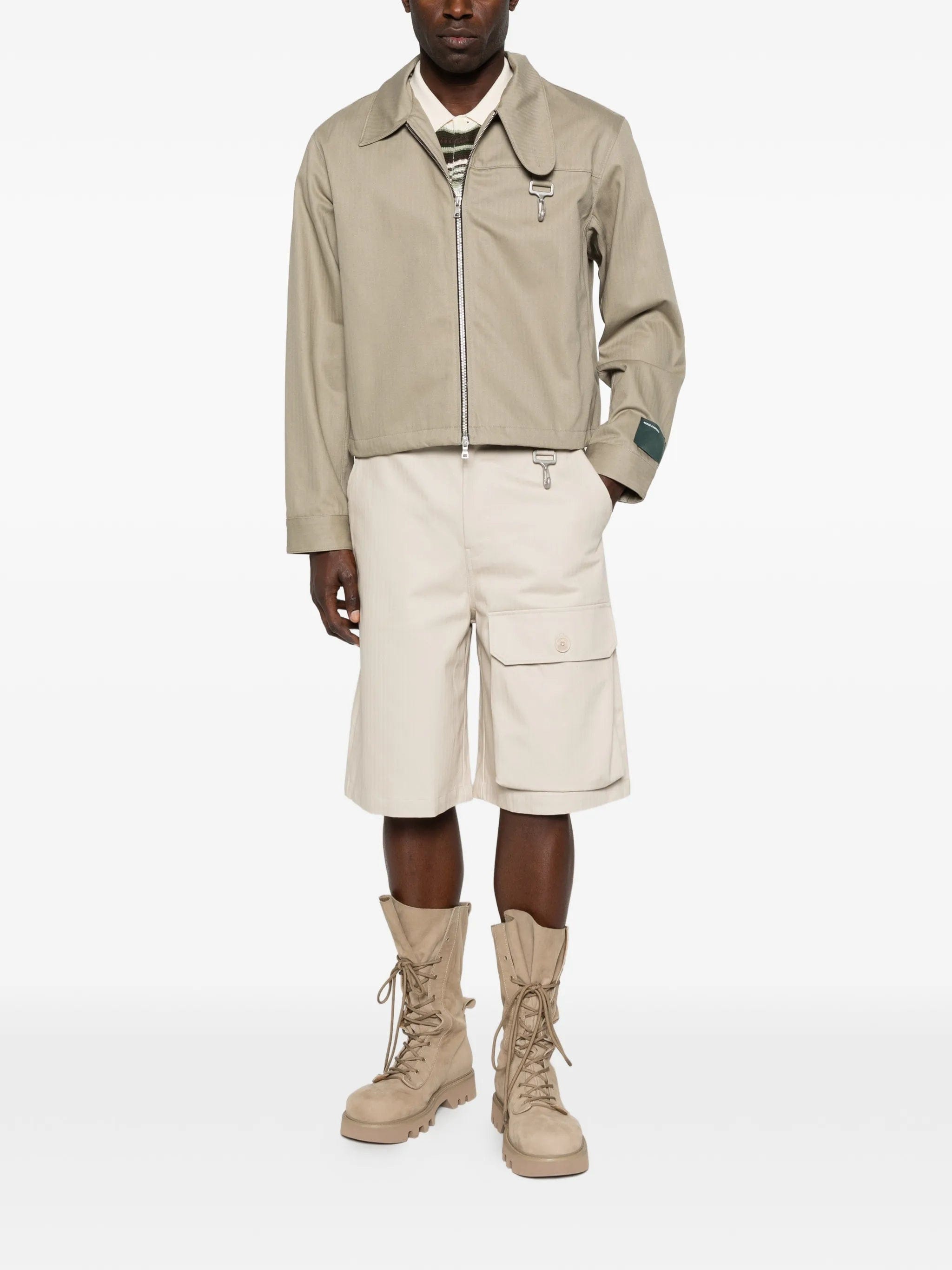 Reese Cooper herringbone jacket