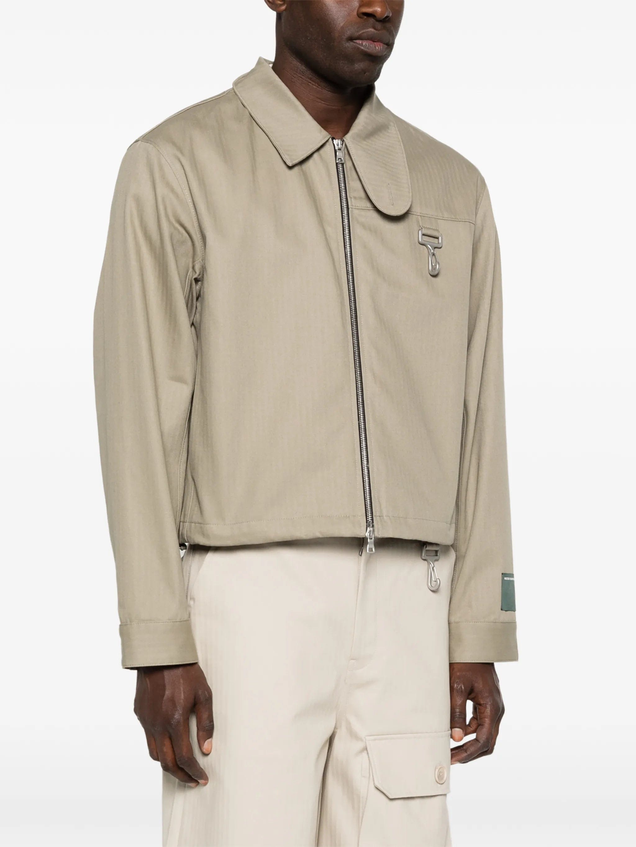 Reese Cooper herringbone jacket