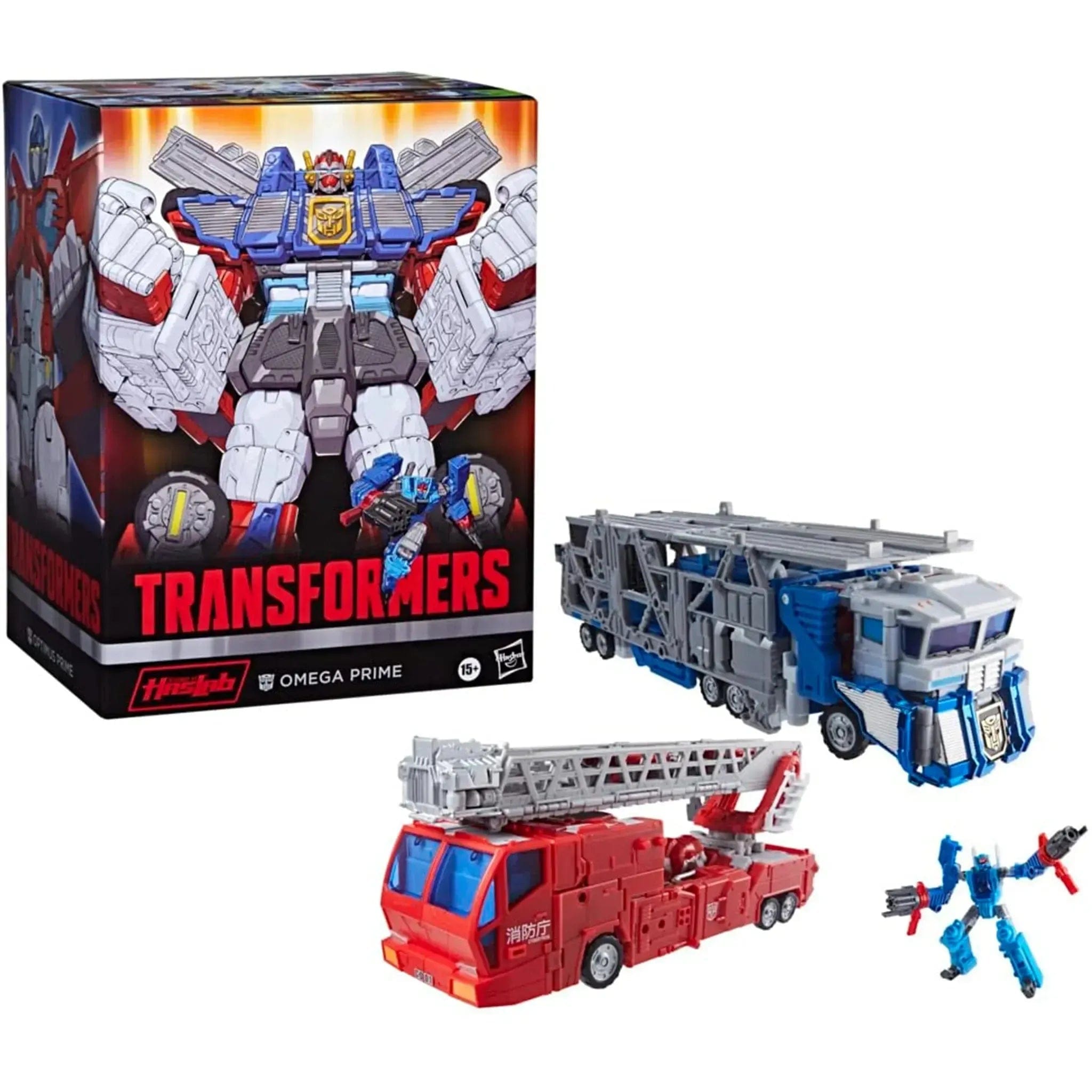 Hasbro Transformers: Legacy Robots in Disguise 2001 - Omega Prime Action Figure (15") - Haslab Exclusive
