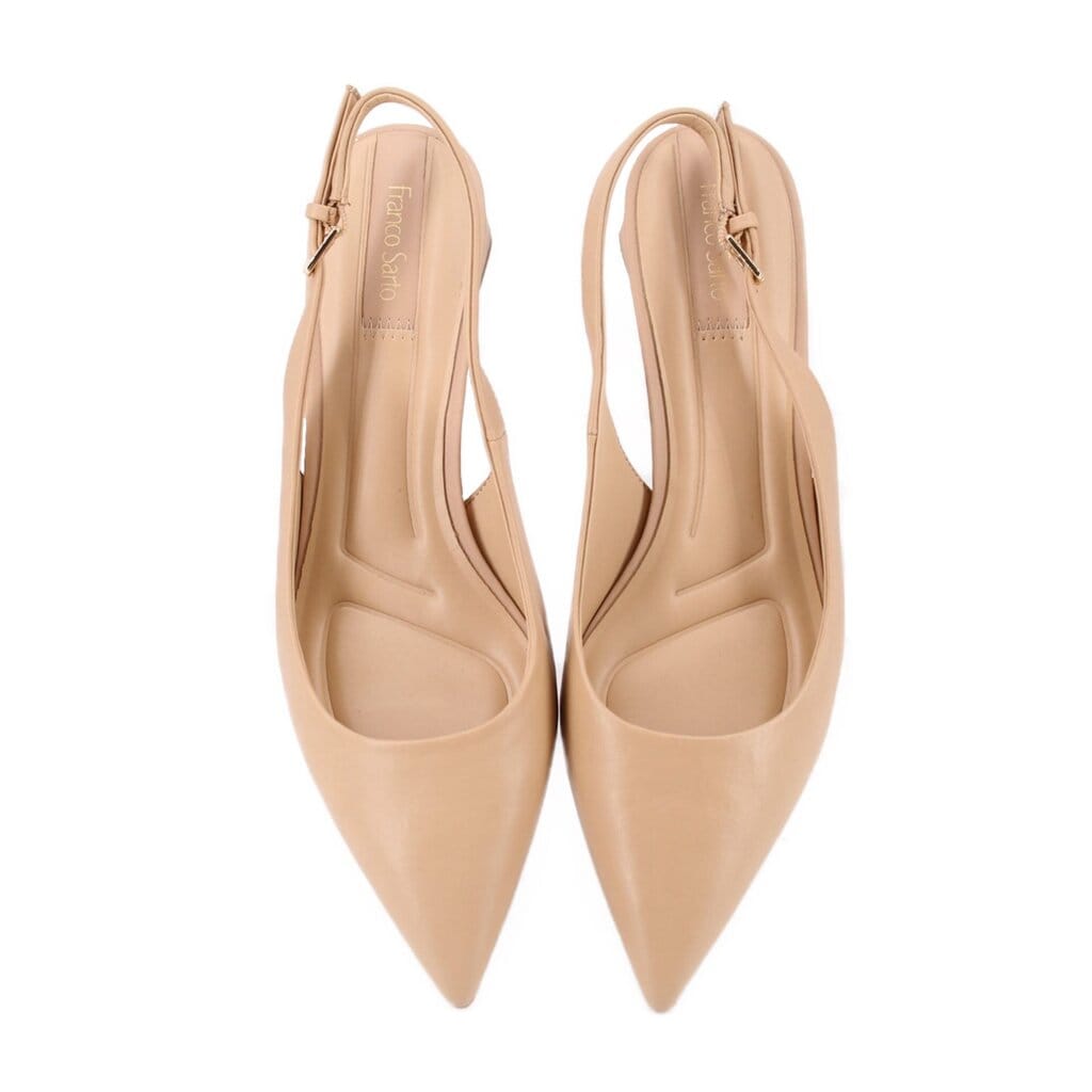 Franco SARTO SLINGBACK HEELS NUDE 10 US