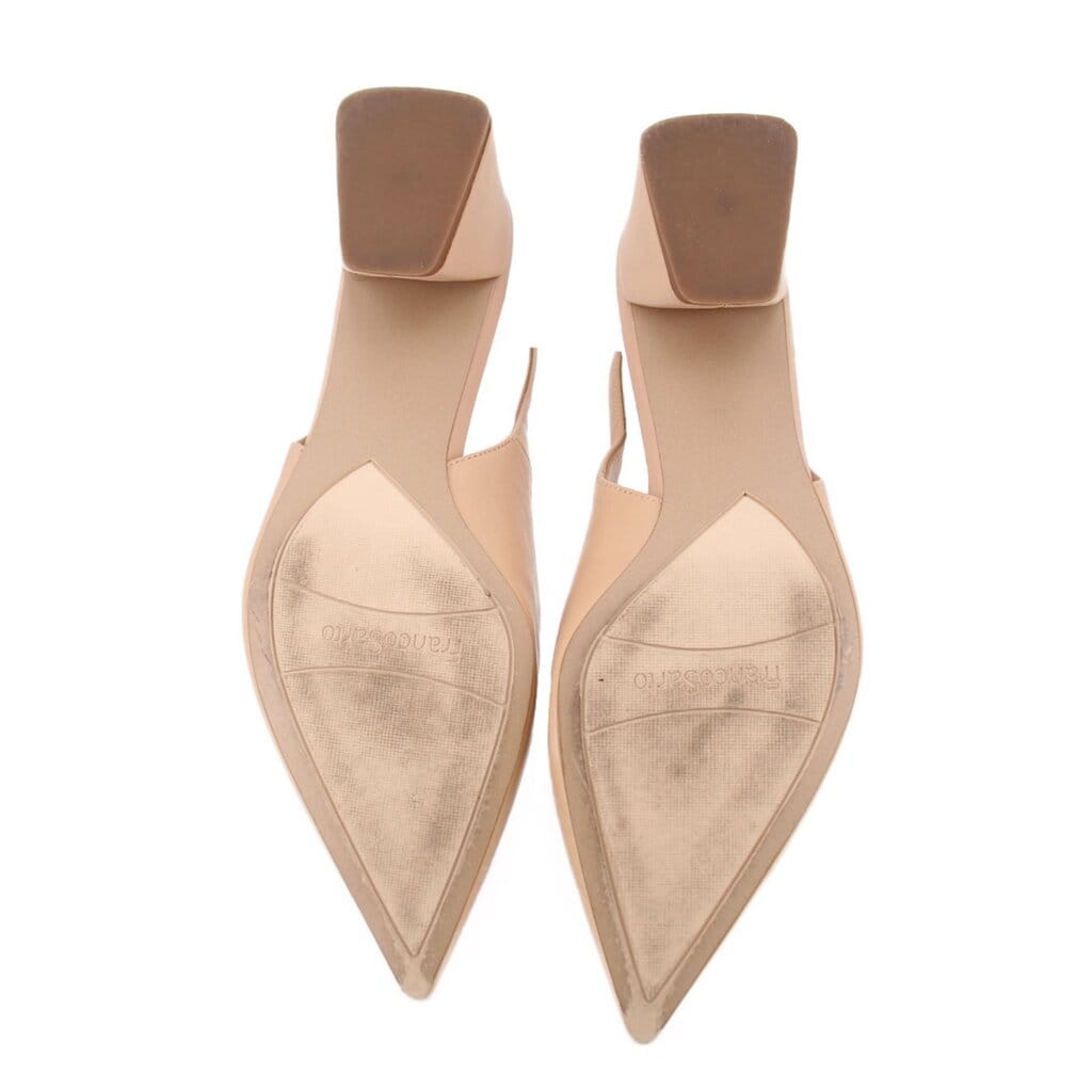 Franco SARTO SLINGBACK HEELS NUDE 10 US