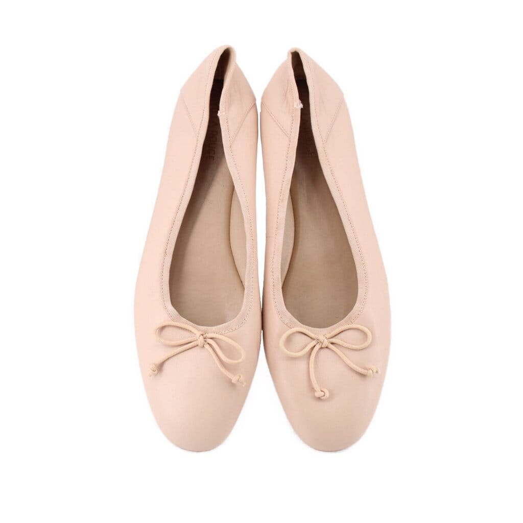 VILLA ROUGE FORREST BALLET FLATS NUDE 11 US