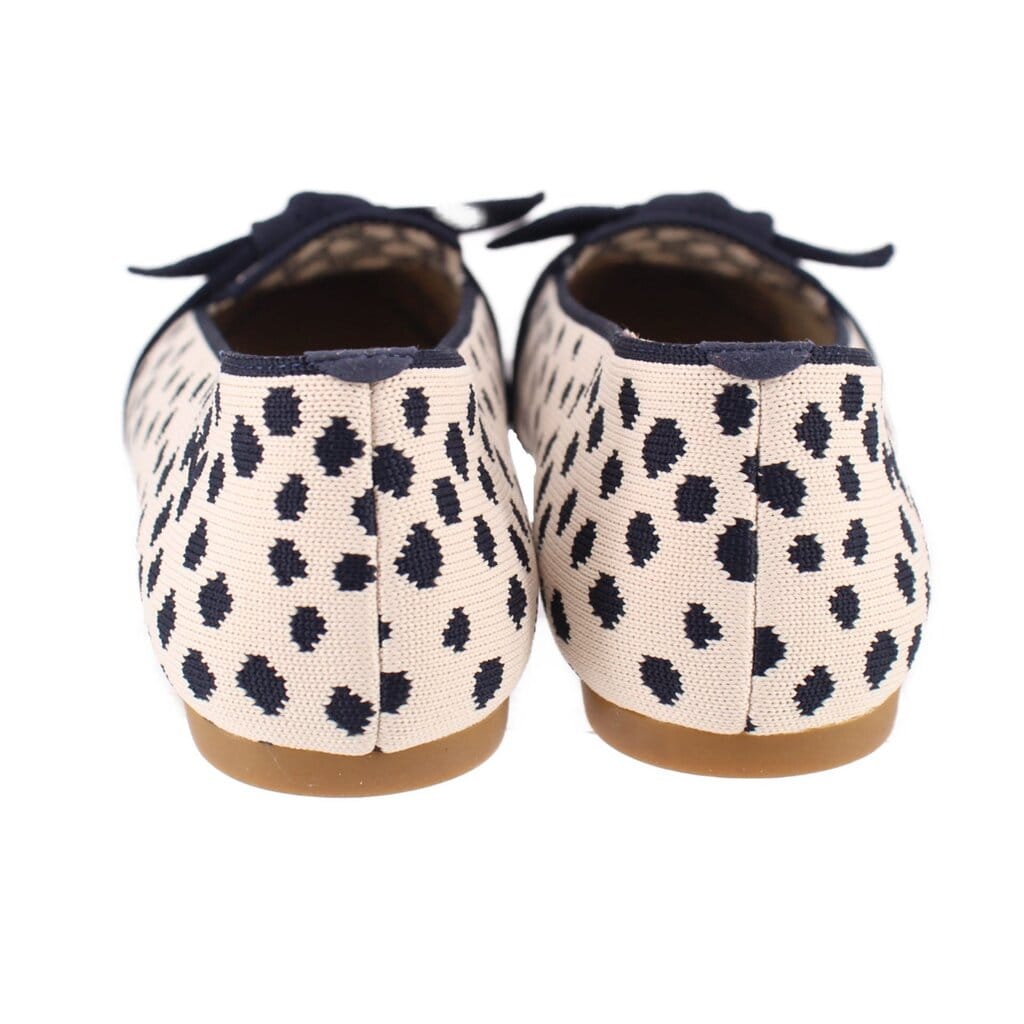 Vivaia MICHELLE 2.0 POINTED TOE LOAFERS WHITE/NAVY 39.5 EU | 9 US