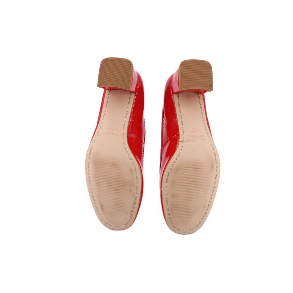 BODEN PATENT HEELS RED 41 EU / 10 US