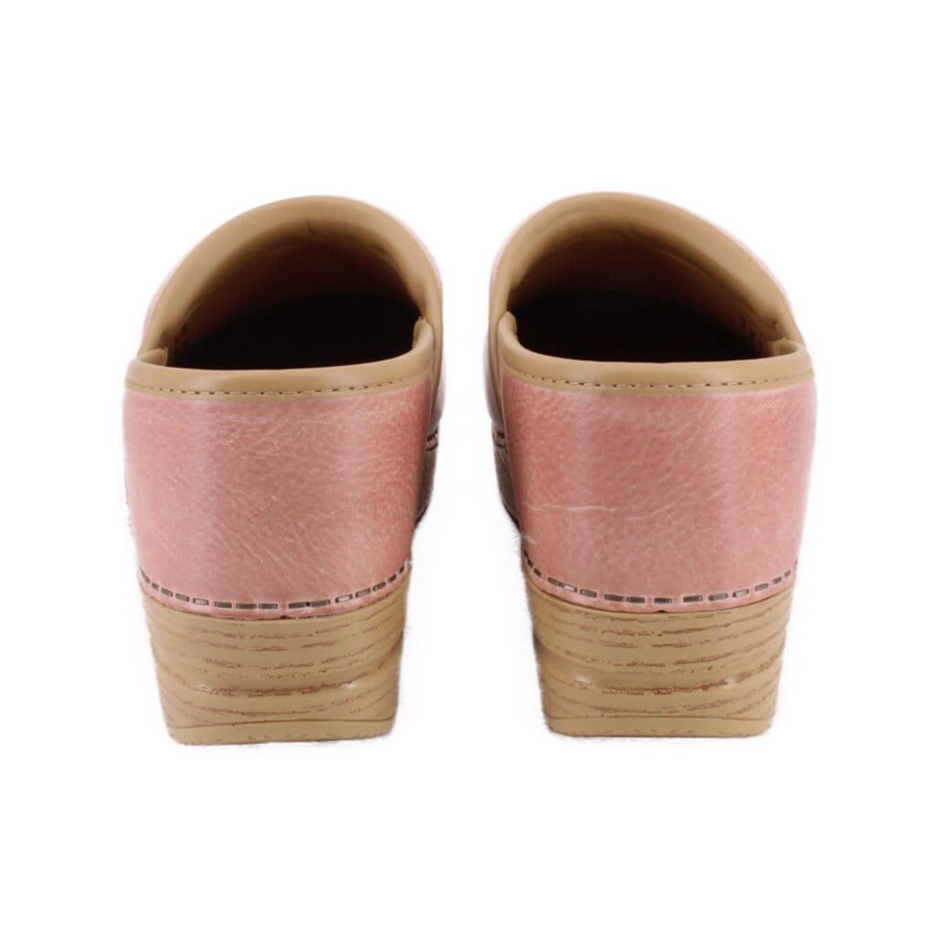 Dansko LEATHER MULES PINK 8.5 US