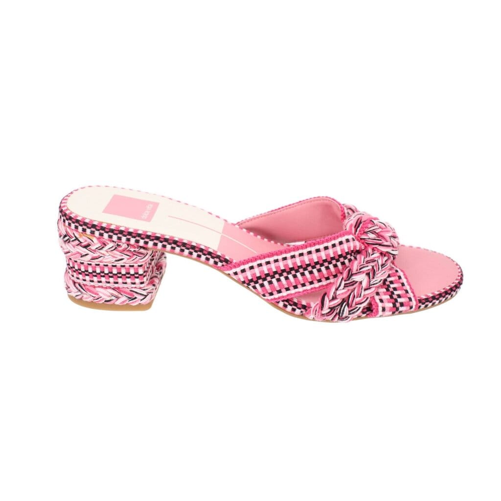 DOLCE VITA ROPE SANDALS PINK 8.5 US