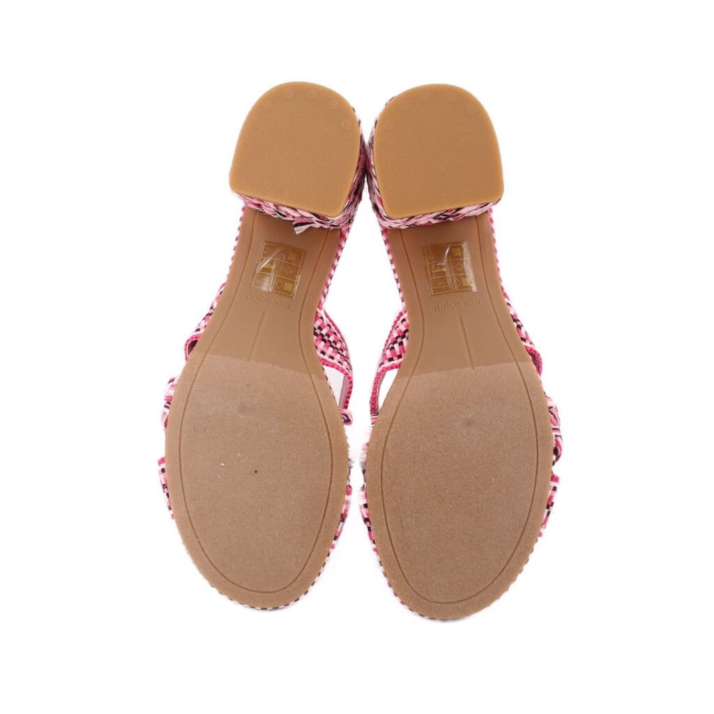DOLCE VITA ROPE SANDALS PINK 8.5 US