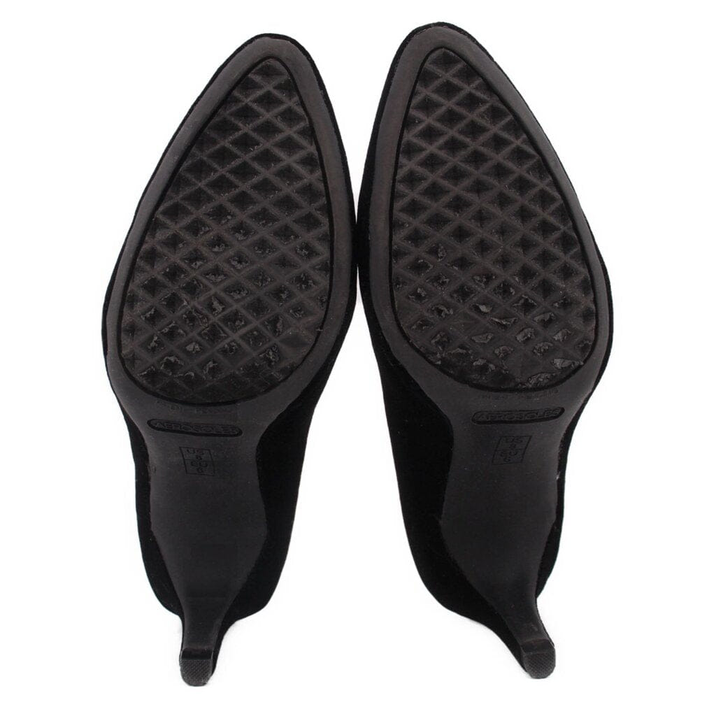 Aerosoles SUEDE HEELS BLACK 8 US