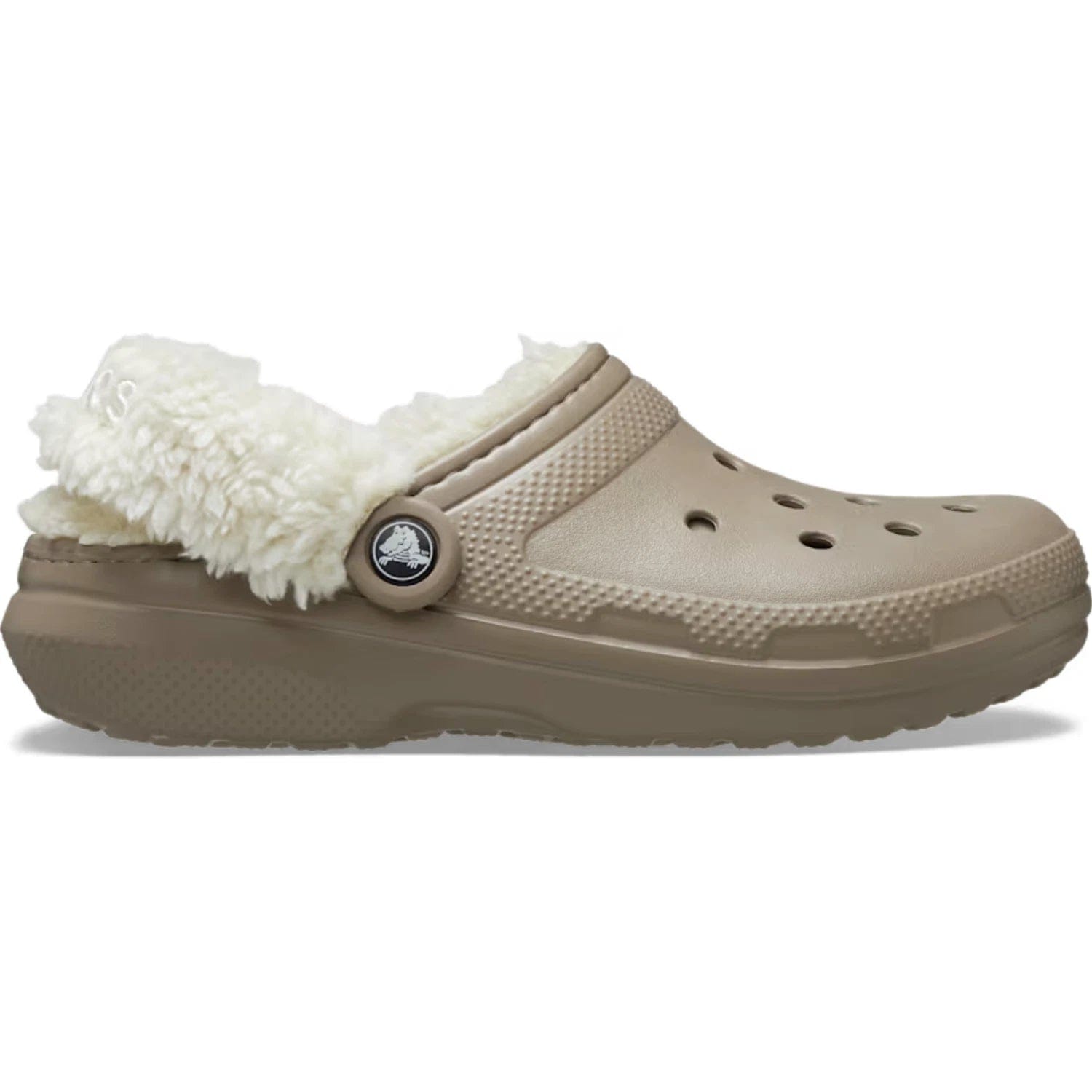 Classic Crocs Classic 211396 - 195 Clog Unisex US Mushroom Fleece Lined Shoes KFC845