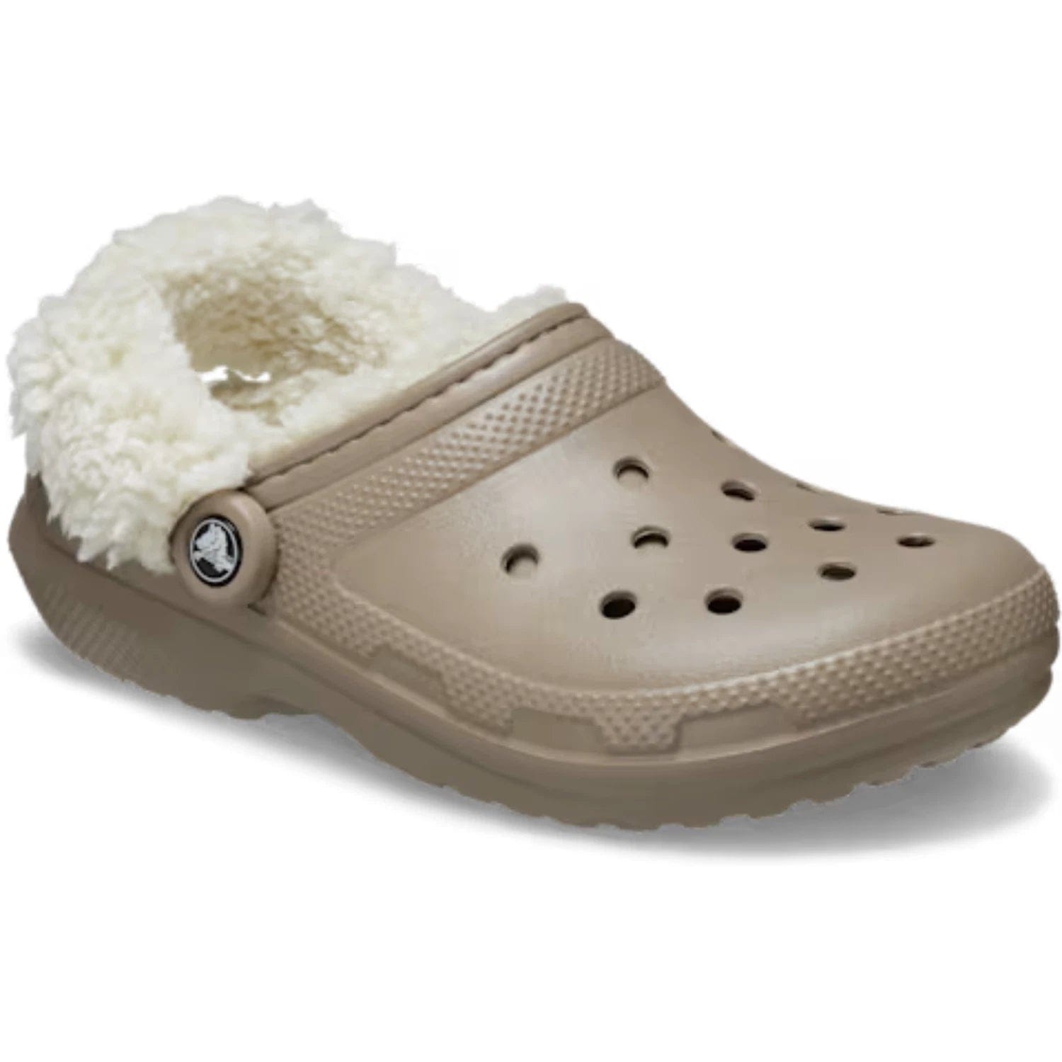 Classic Crocs Classic 211396 - 195 Clog Unisex US Mushroom Fleece Lined Shoes KFC845