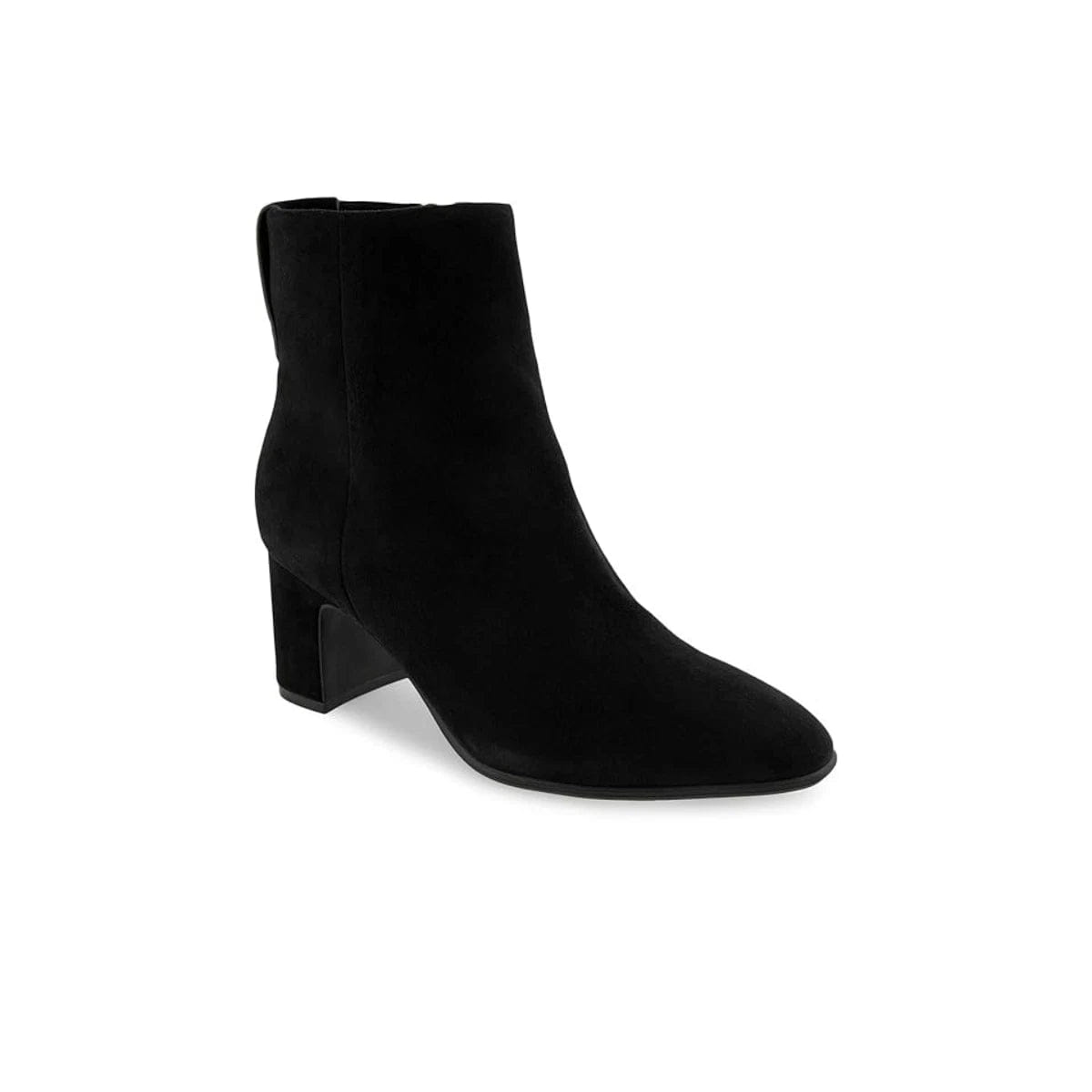 Aerosoles Magnus Boots Women'sB Black Suede Almond Toe Ankle Bootie ZOGG2781