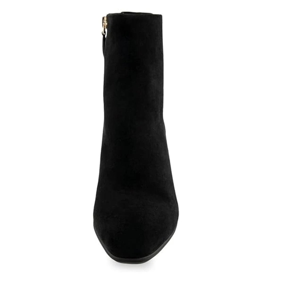 Aerosoles Magnus Boots Women'sB Black Suede Almond Toe Ankle Bootie ZOGG2781