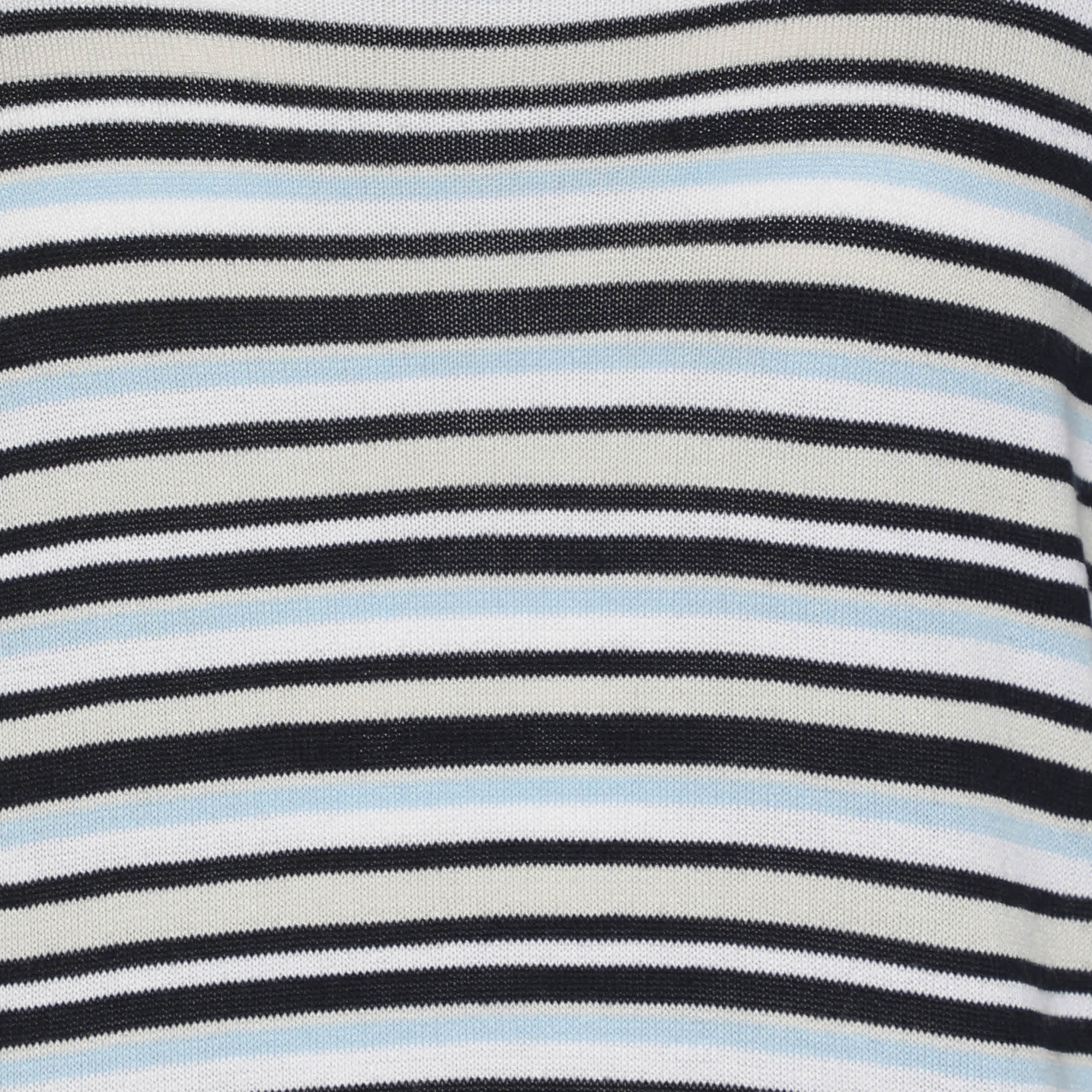 Marina Rinaldi Multicolor Stripe Stretch Knit Top