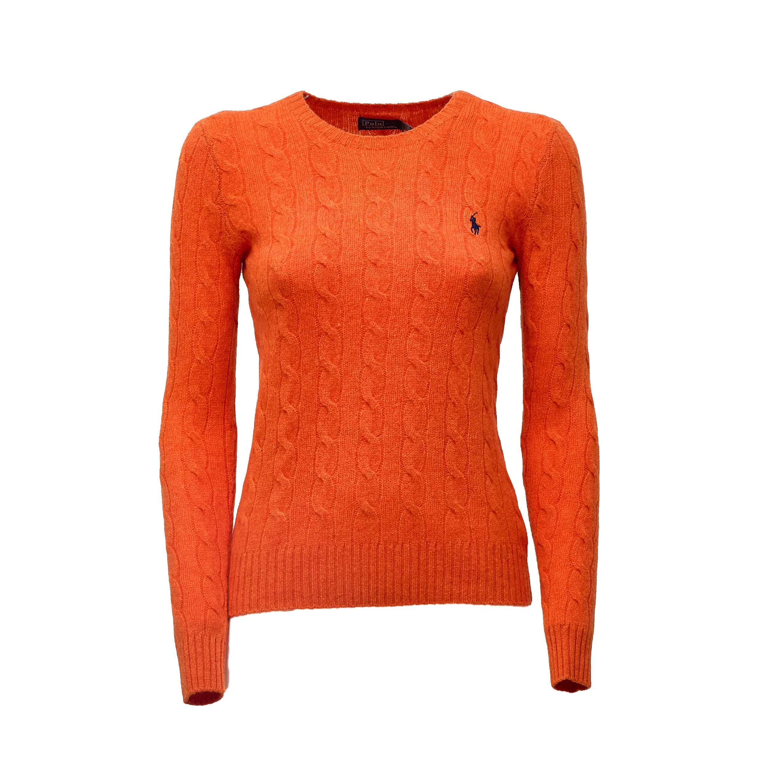 Knit Julianna Cable Knit Crewneck Wool Sweater