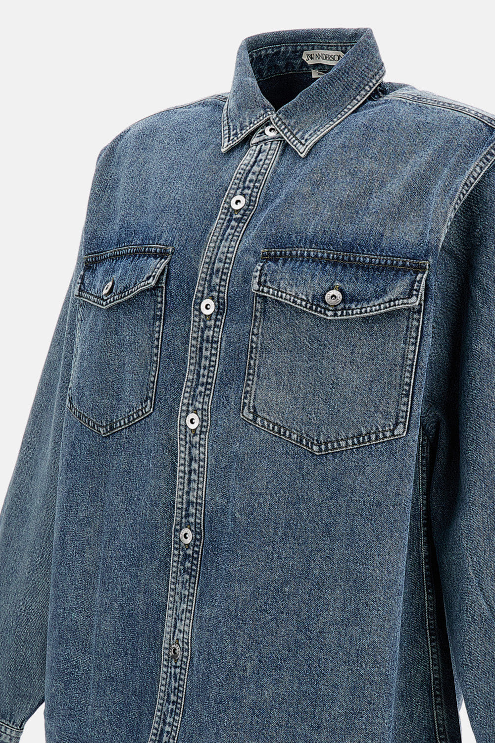 JW Anderson CAMICIA IN JEANS OVERSIZED