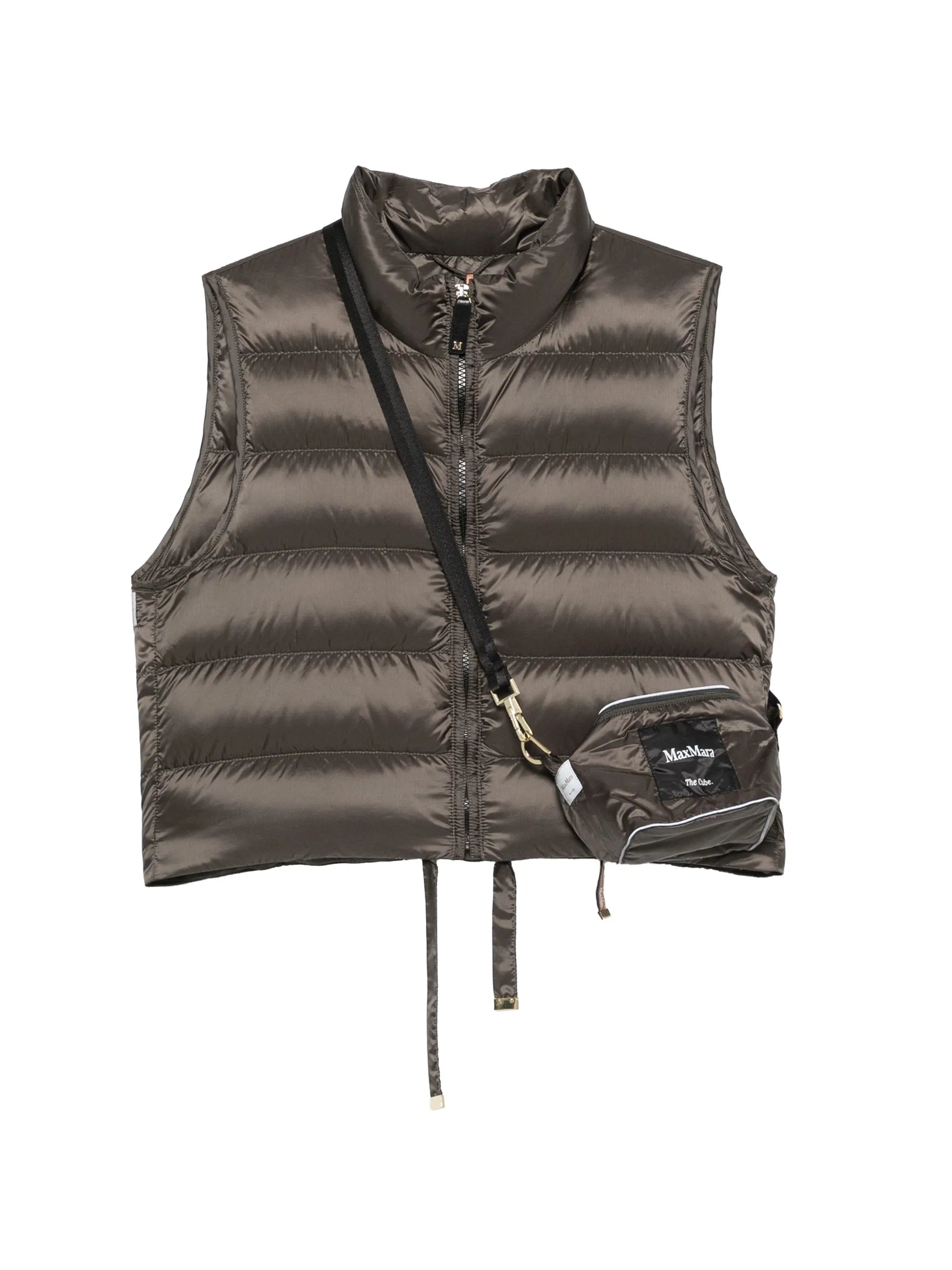 Max Mara quilted sleeveless gilet