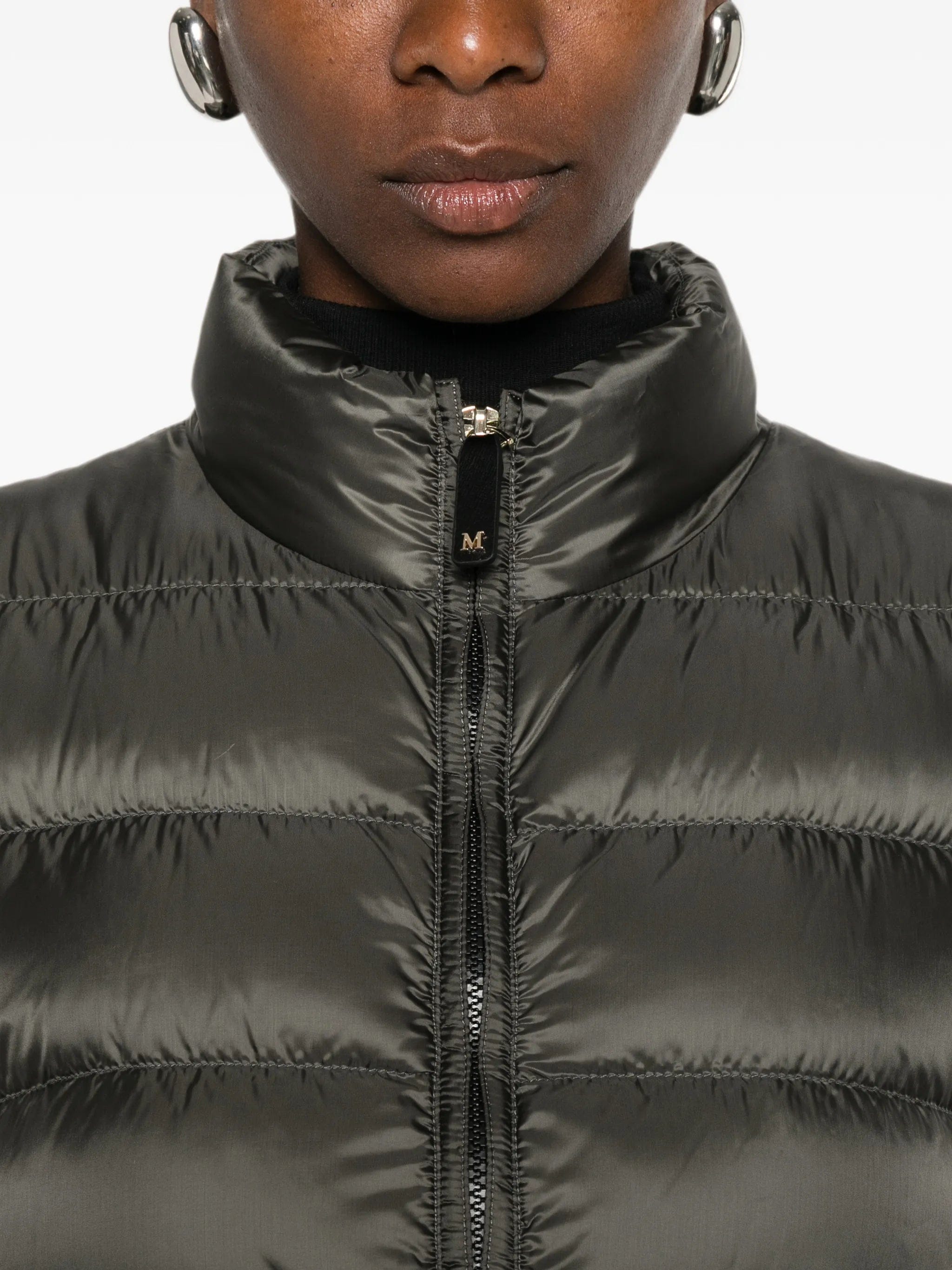 Max Mara quilted sleeveless gilet