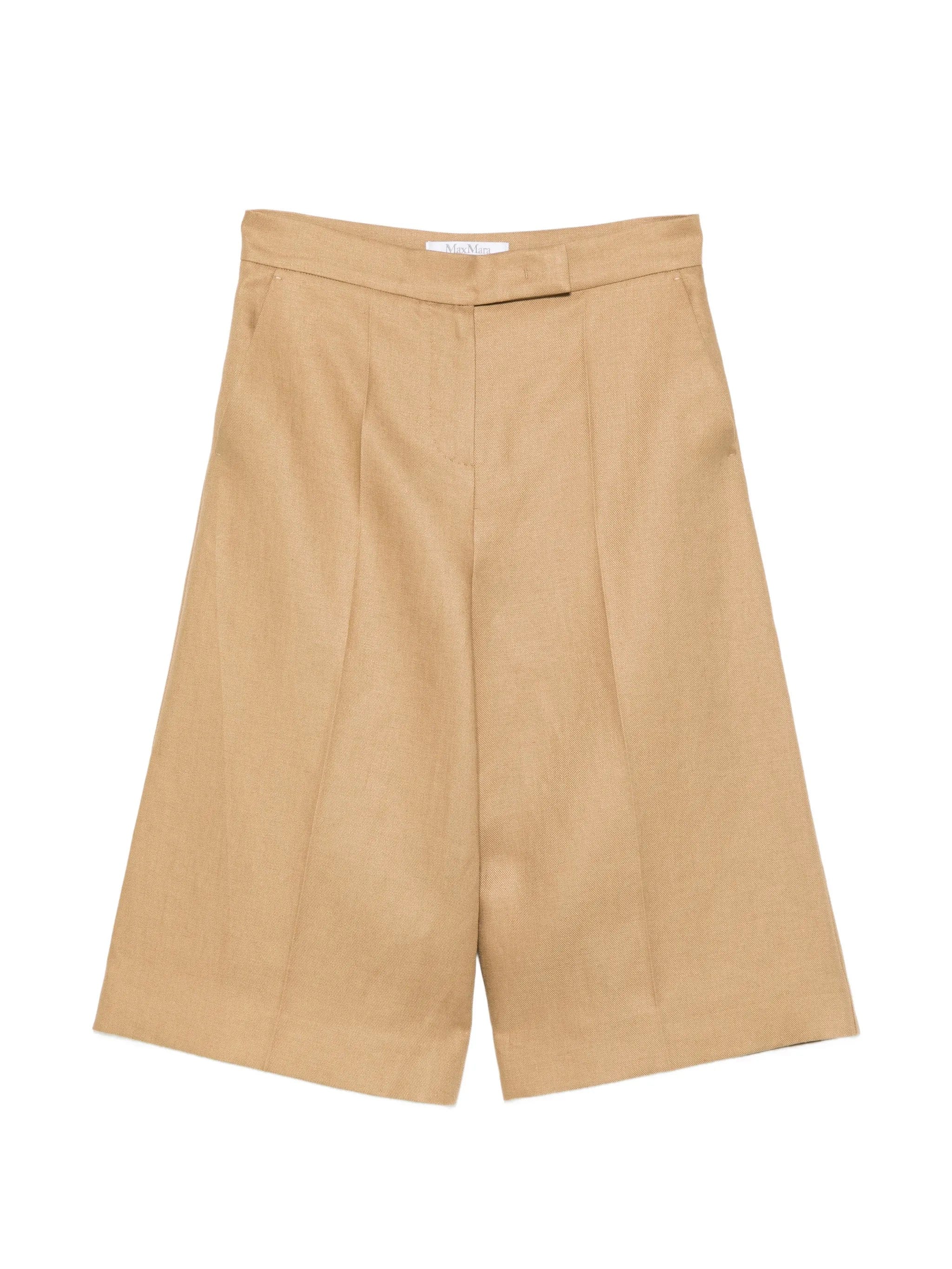 Max Mara high - waisted pleated shorts