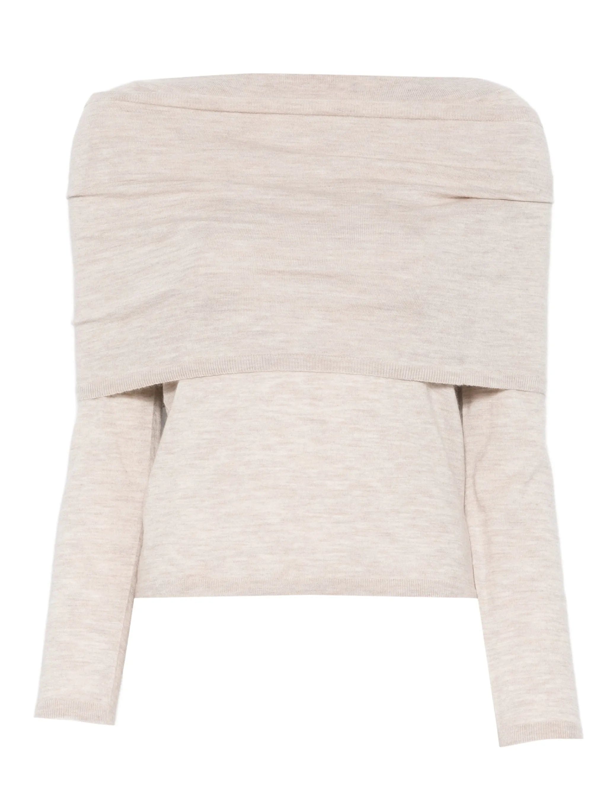 Max Mara Faretra off - shoulder sweater