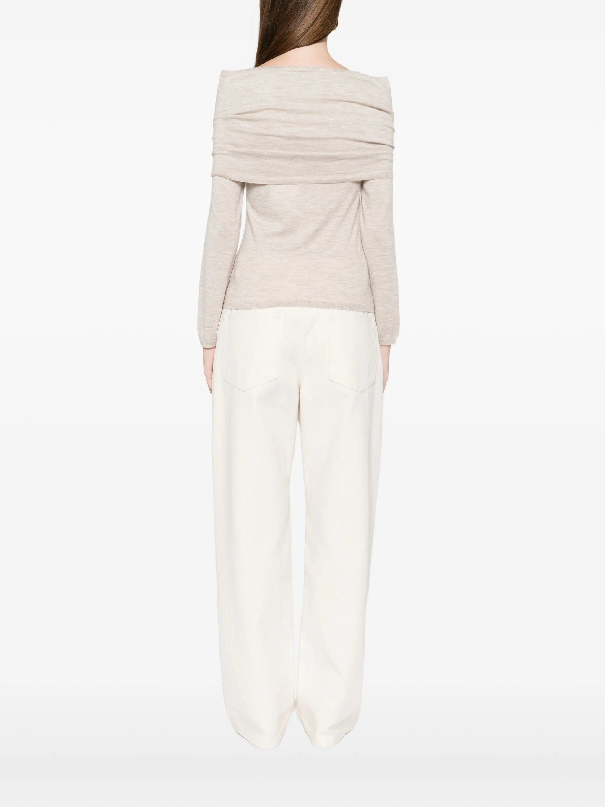 Max Mara Faretra off - shoulder sweater