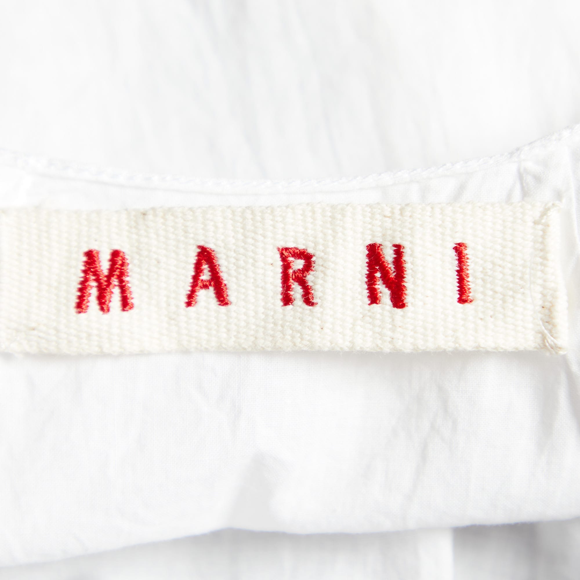 White Cotton Sleeveless Top
