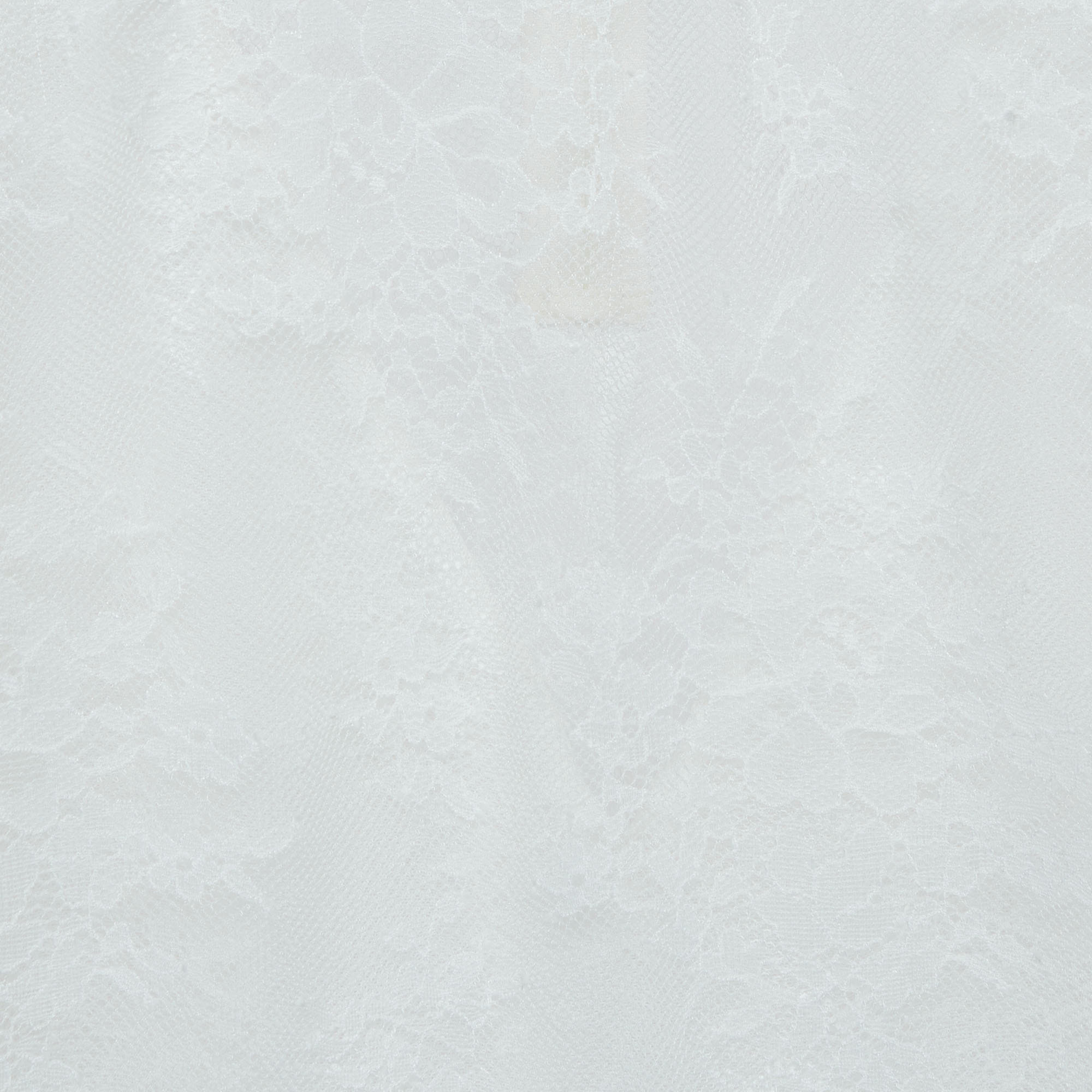 WHITE* Maje White Floral Lace Semi Sheer Top
