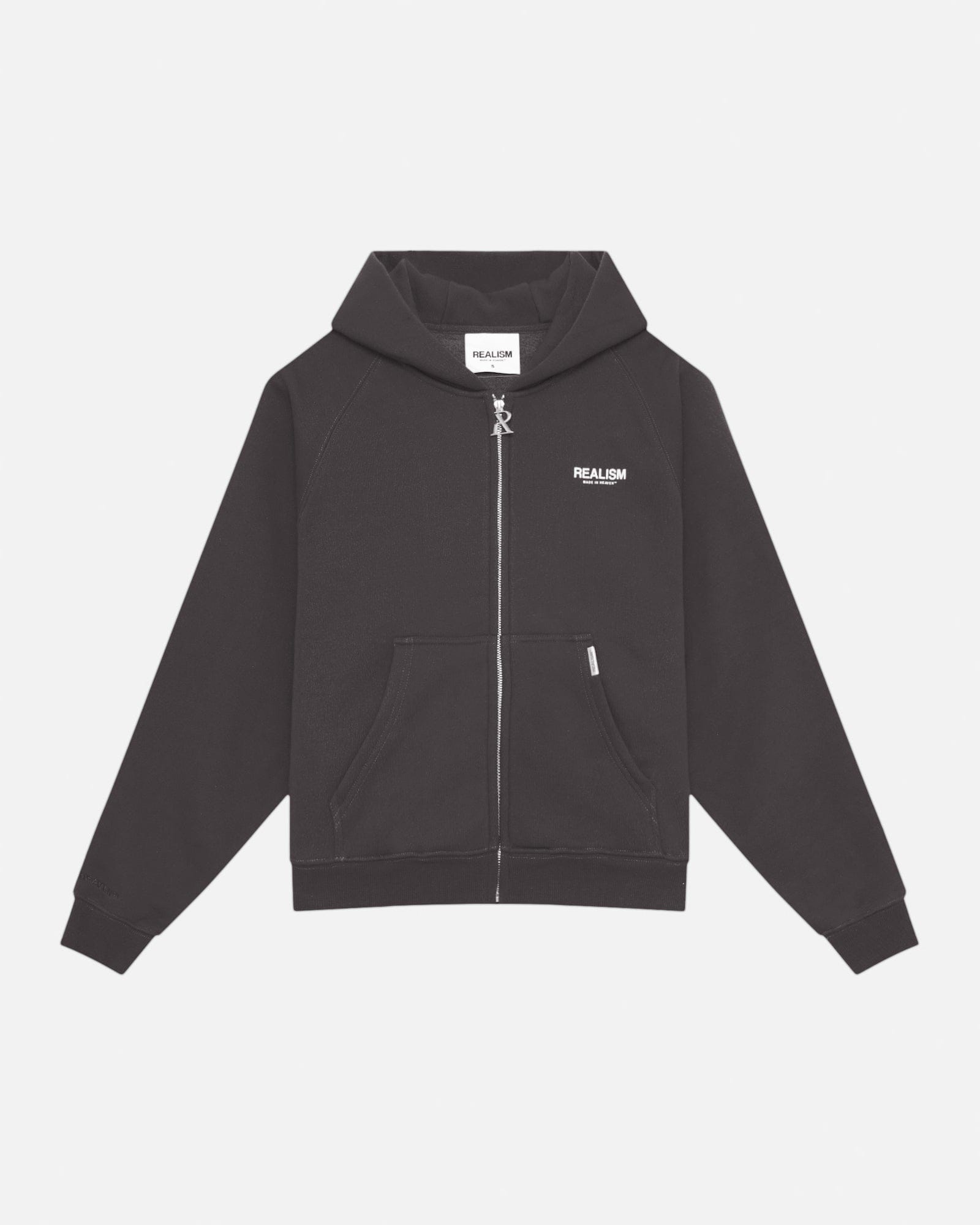 Realism SSS REALISM STUDIO ZIP HOODIE ASPHALT