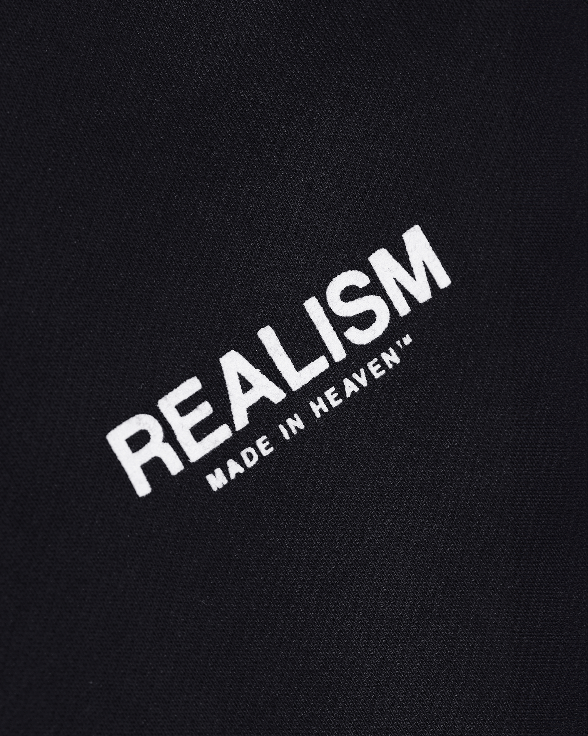 Realism SSS REALISM STUDIO ZIP HOODIE BLACK