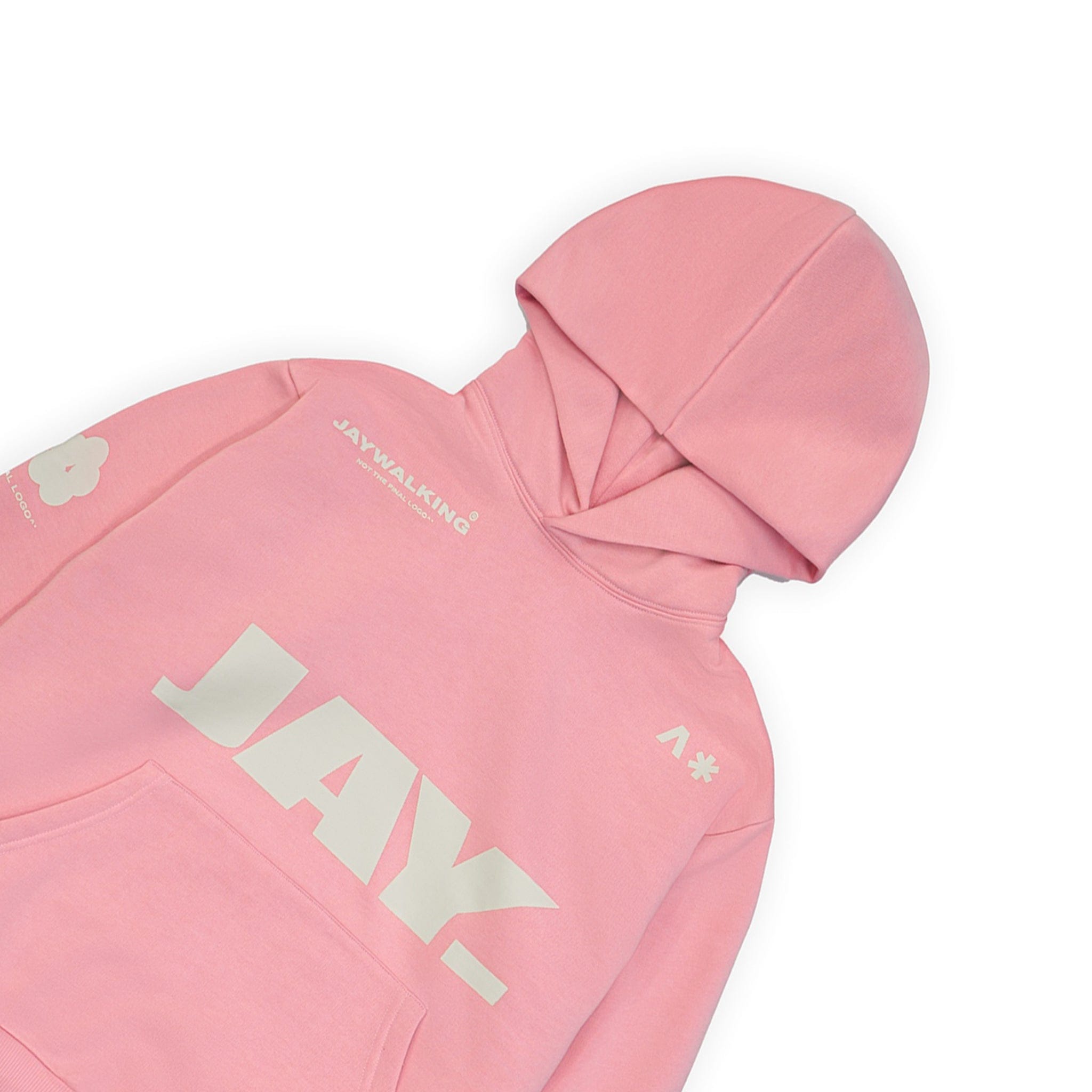 Jaywalking FRIENDS OF MR. WALKING HOODIE (PINK)
