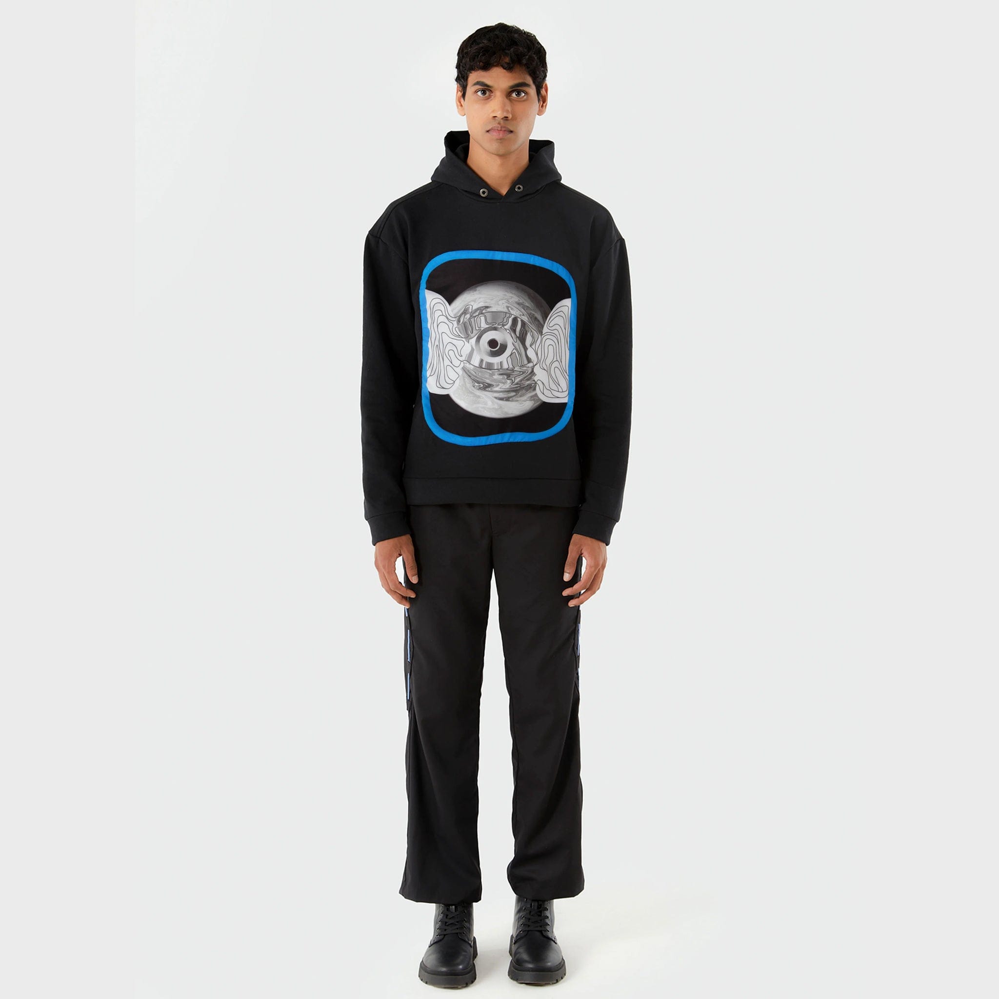 Biskit REFLECTION HOODIE (Black)