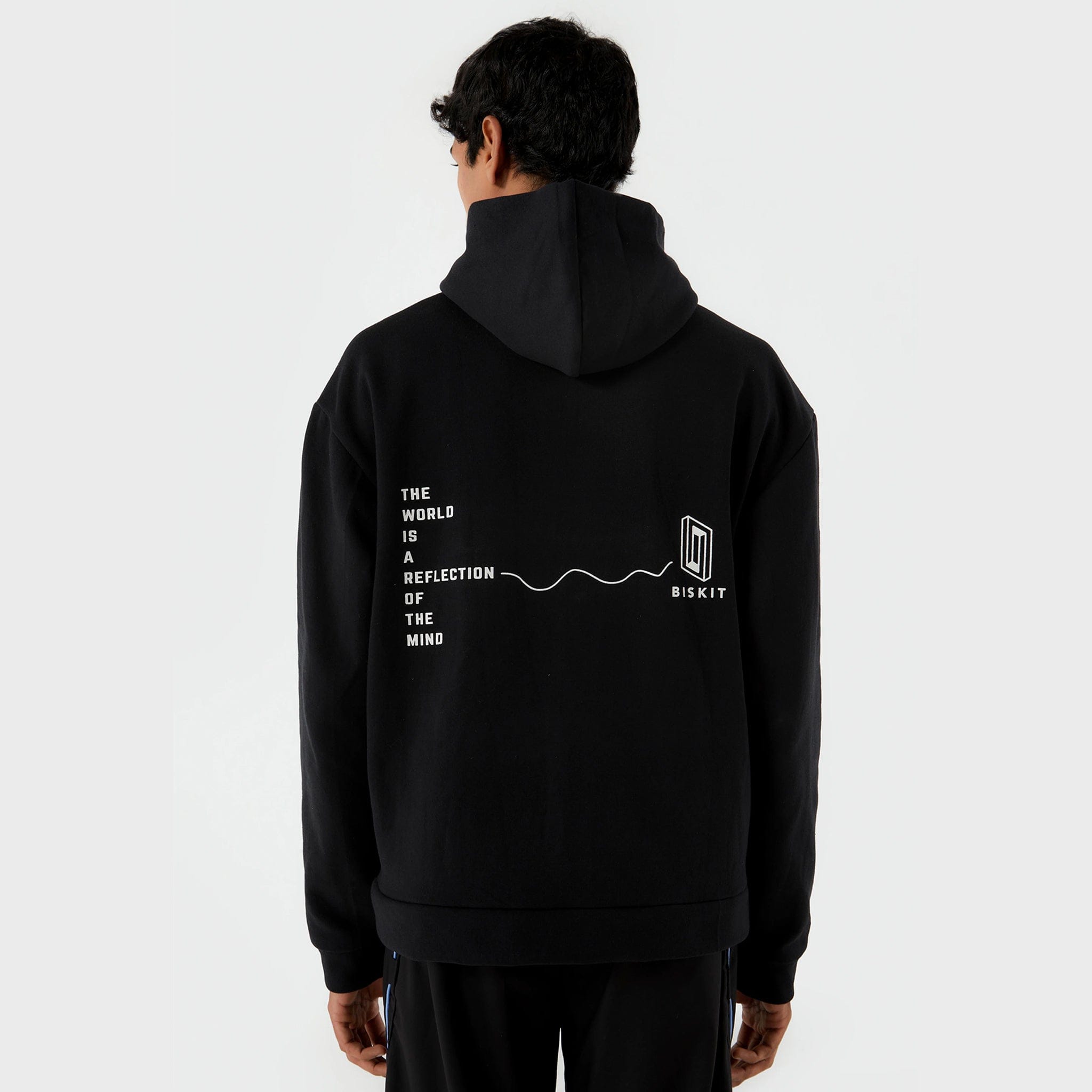 Biskit REFLECTION HOODIE (Black)