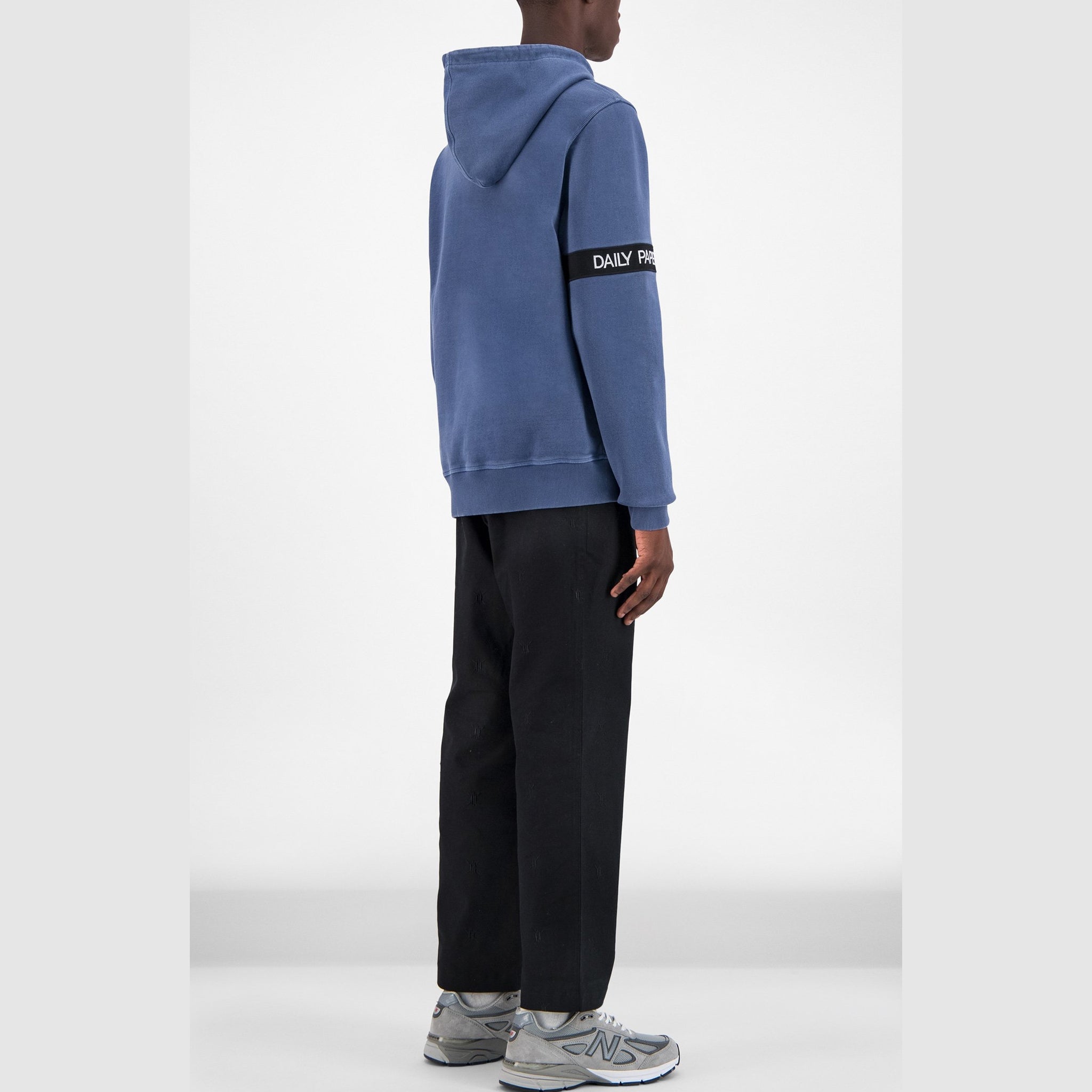 Daily Paper Washed Captain Hoodie (Ocean Blue)