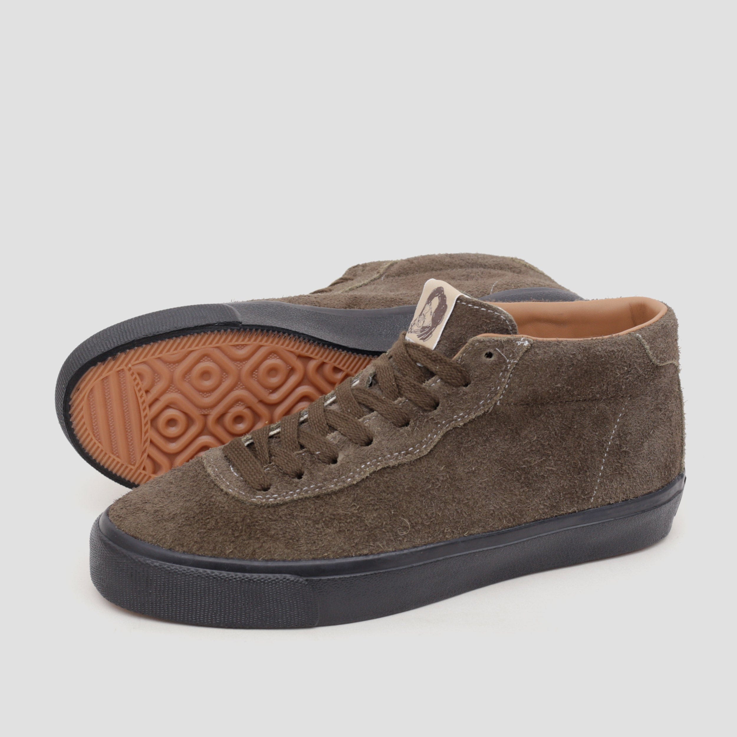 Last Resort AB VM001 Mid Dane Skate Shoes Bronze Green / Black