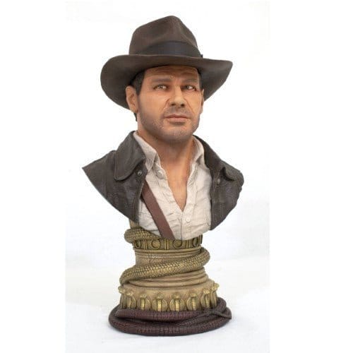Diamond Select Indiana Jones Raiders Of The Lost Ark Legends 3D 1/2 Scale Resin Bust