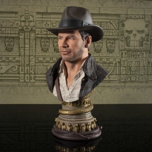 Diamond Select Indiana Jones Raiders Of The Lost Ark Legends 3D 1/2 Scale Resin Bust