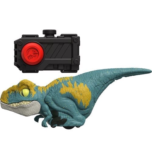 Mattel Jurassic World Dominion Click Tracker Blue Velociraptor