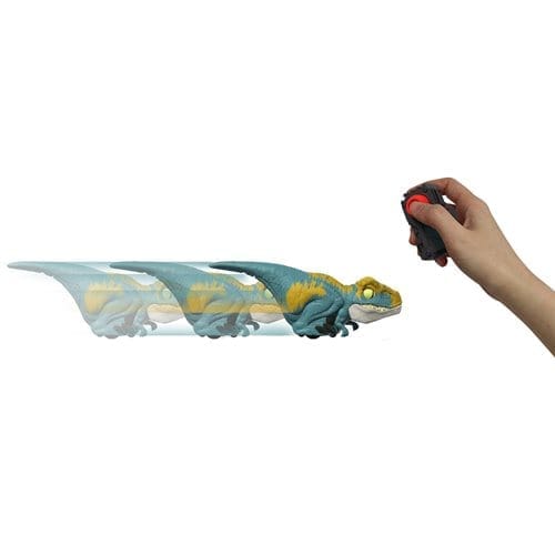 Mattel Jurassic World Dominion Click Tracker Blue Velociraptor