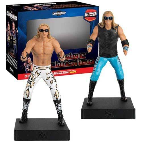 Eaglemoss Publications Eaglemoss WWE Iconic Tag Team: Edge & Christian with Collector Magazine