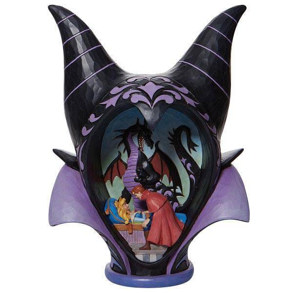 Enesco Disney Traditions Maleficent Headdress Scene True Loves Kiss by Jim Shore Statue