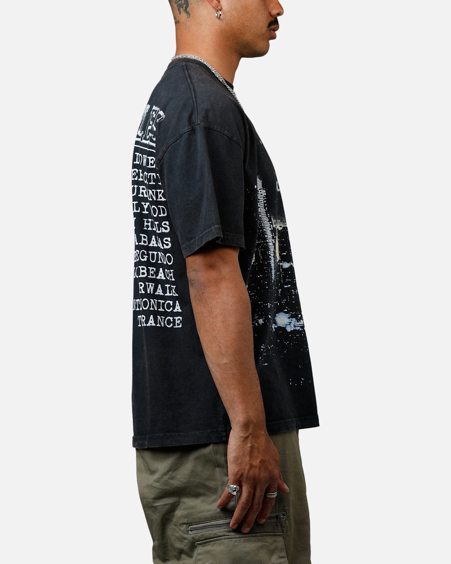 Vintage Culture Kings CK Los Angeles Vintage T - Shirt Black