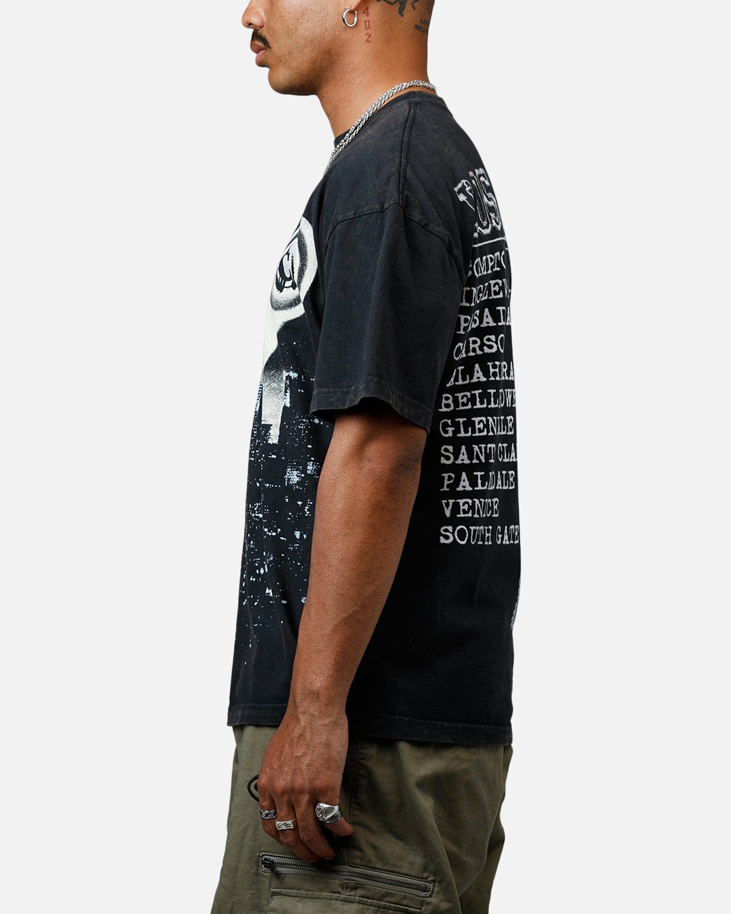 Vintage Culture Kings CK Los Angeles Vintage T - Shirt Black