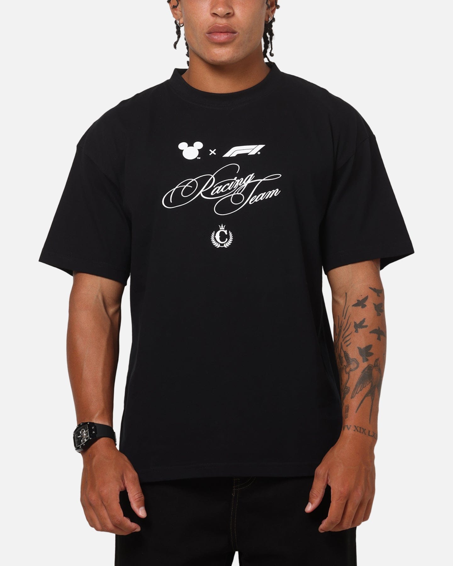 Vintage Culture Kings Disney x Formula 1® Mickey Helmet Vintage T - Shirt Black
