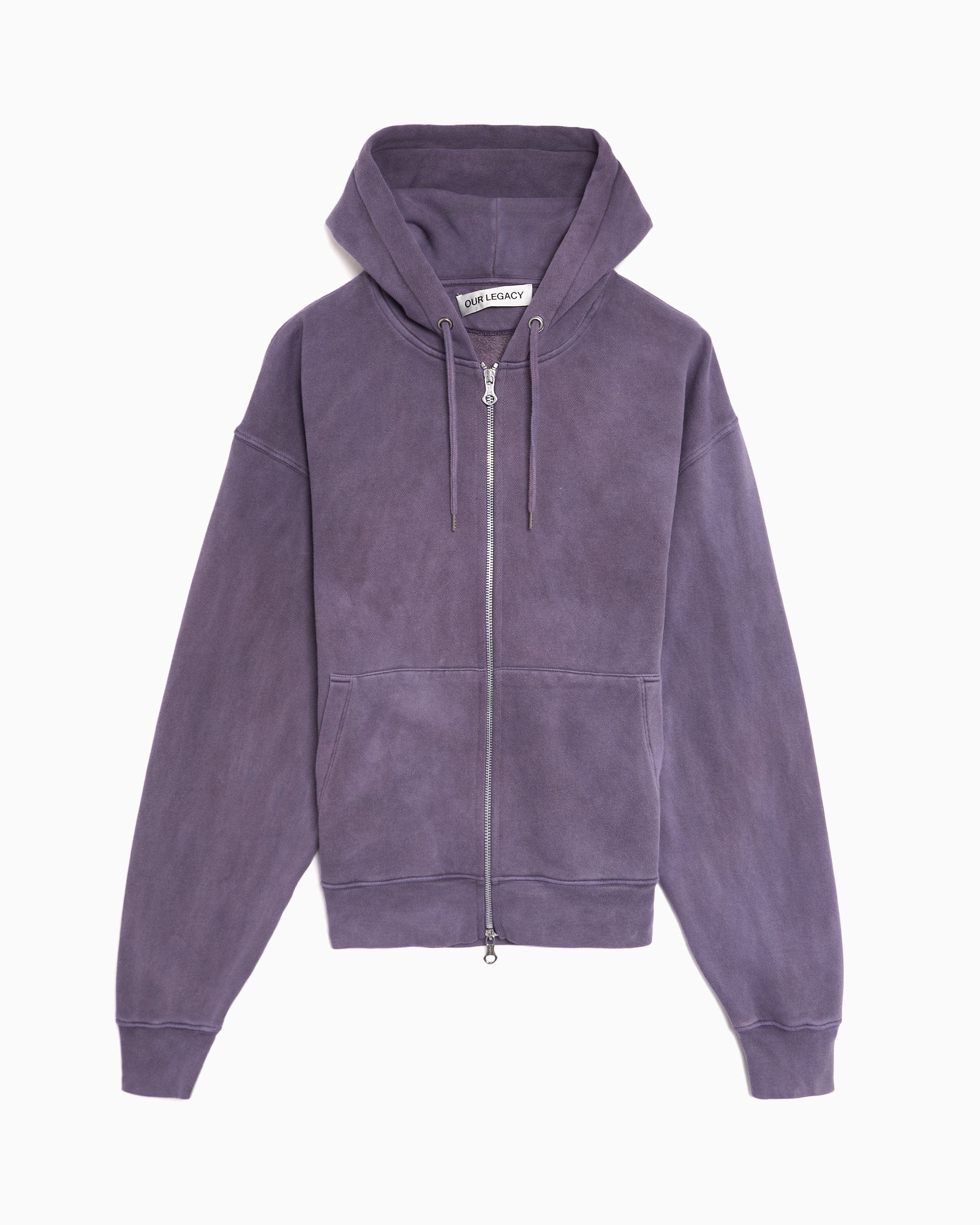 Our Legacy Sudadera con cremallera Boxy Con capucha Our Legacy Rascal Heavyweight para hombre