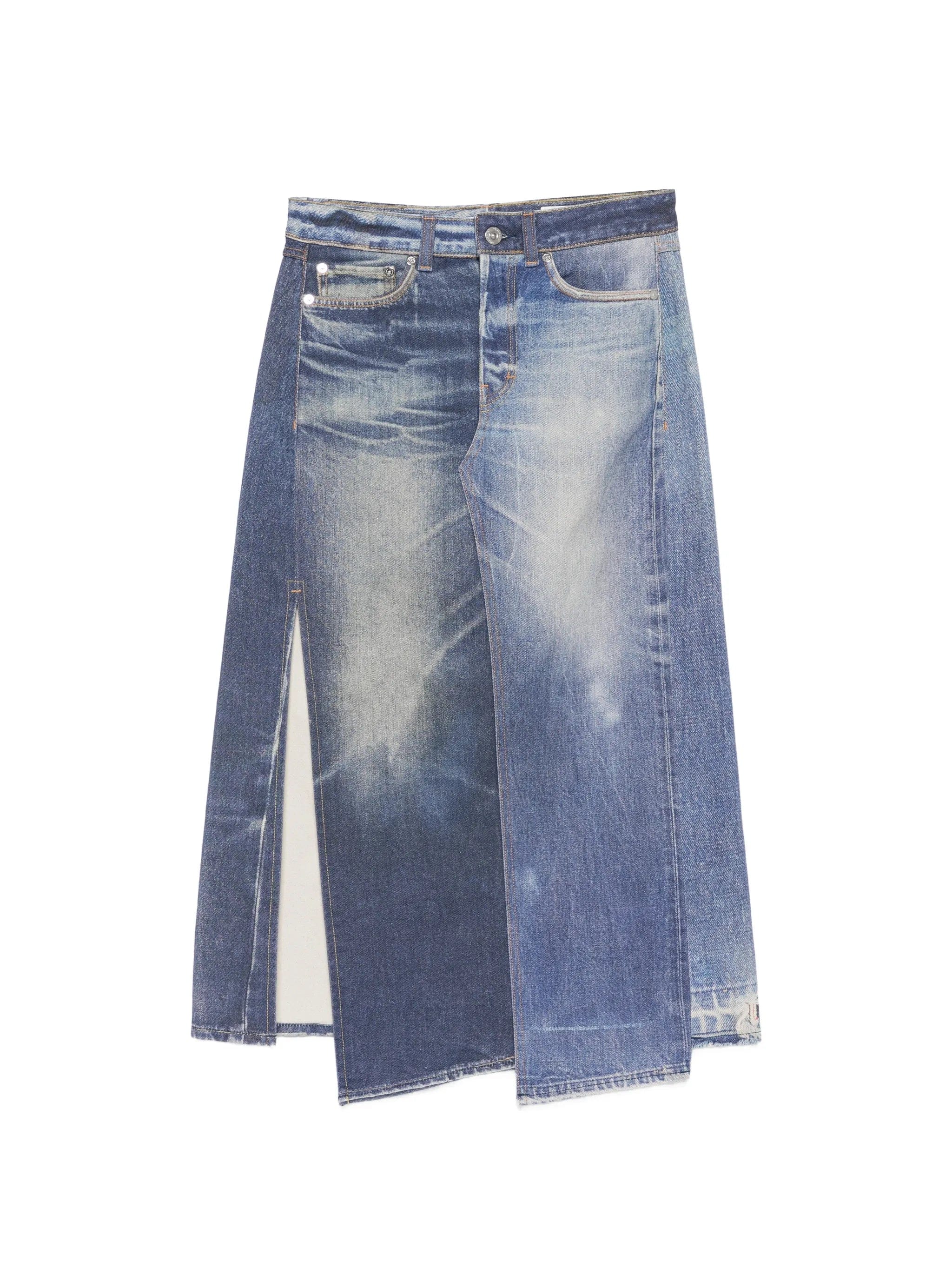 OUR Legacy denim midi skirt