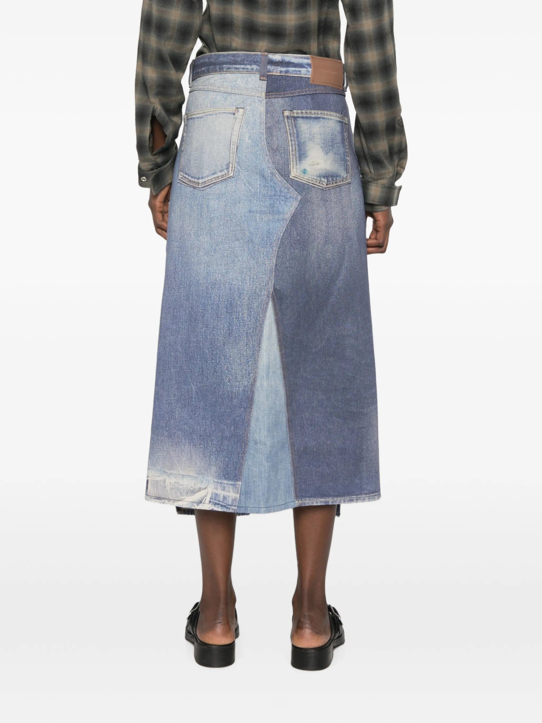 OUR Legacy denim midi skirt