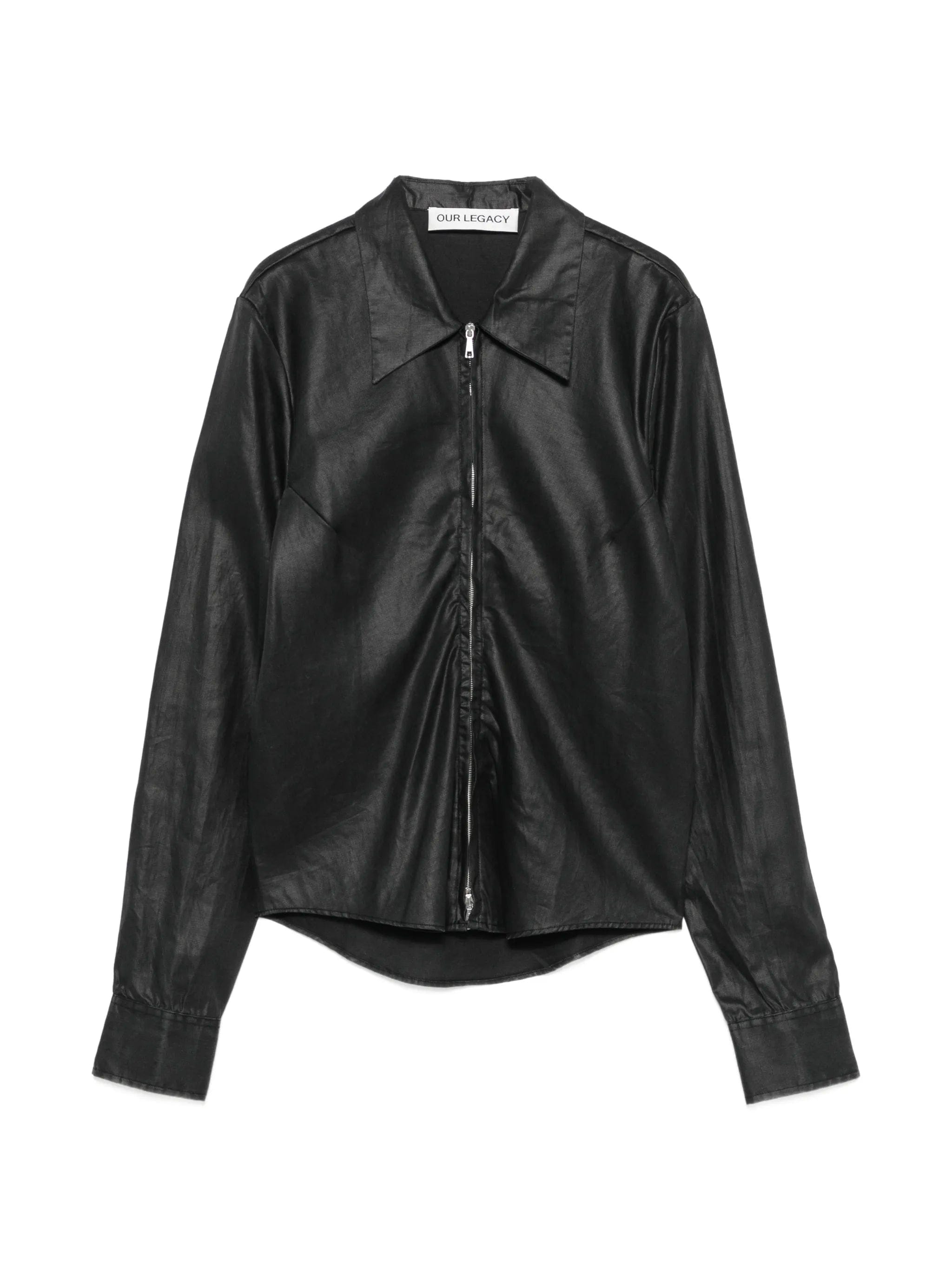 OUR Legacy slim - fit zip - up shirt