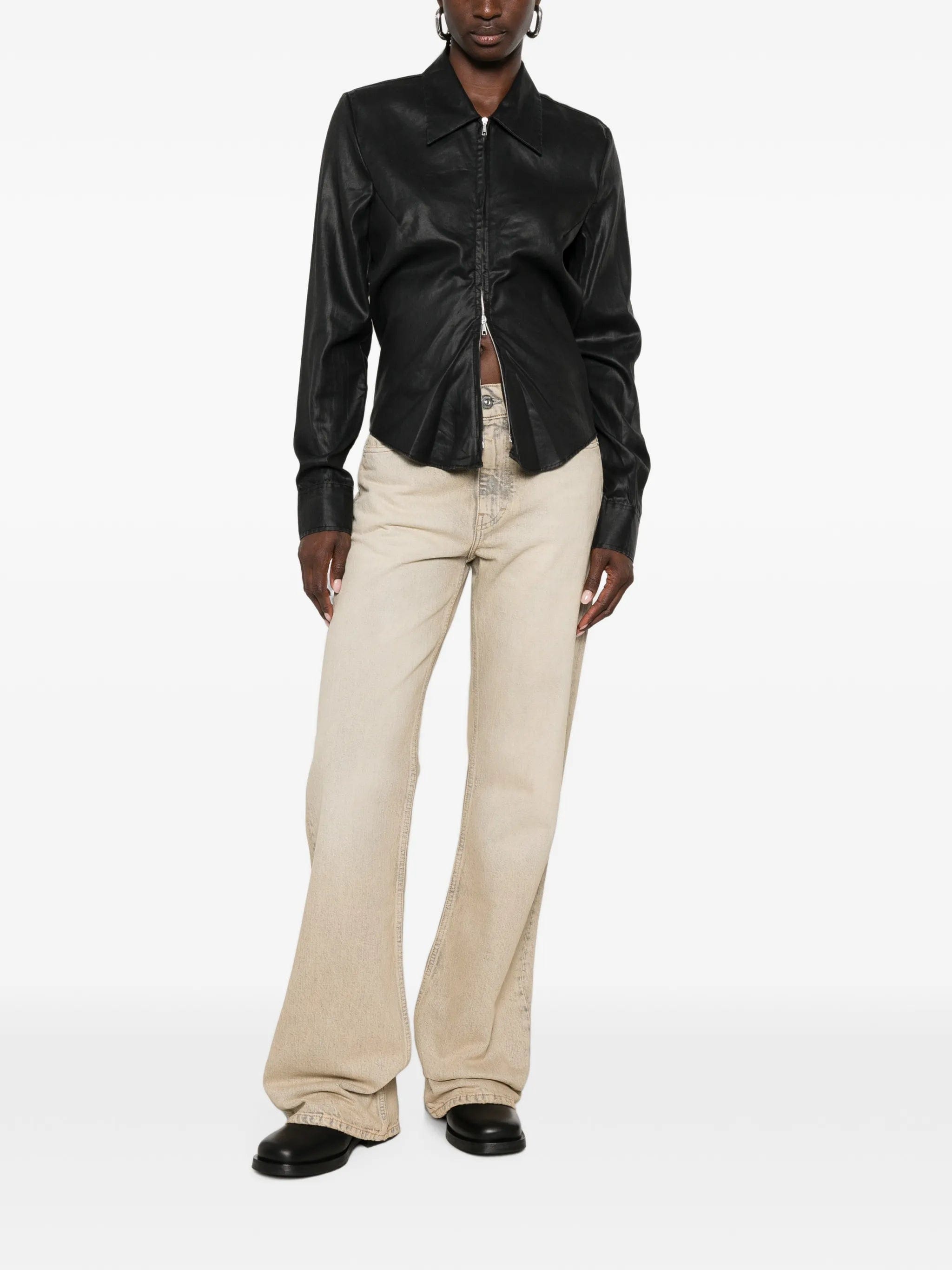 OUR Legacy slim - fit zip - up shirt